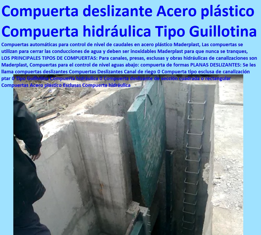 Construcción e Instalación De Compuerta Tipo Esclusa Obras Envergadura Maderplast 0 Diseño De Compuertas En O Mediante Telecontrol 0 Compuertas Deslizantes Para Canal 0 Operación De Compuertas En Canales 0 Fabricación Y Montaje De Ptar Construcción e Instalación De Compuerta Tipo Esclusa Obras Envergadura Maderplast 0 Diseño De Compuertas En O Mediante Telecontrol 0 Compuertas Deslizantes Para Canal 0 Operación De Compuertas En Canales 0 Fabricación Y Montaje De Ptar Construcción e Instalación De Compuerta Tipo Esclusa Obras Envergadura Maderplast 0 Diseño De Compuertas En O Mediante Telecontrol 0 Compuertas Deslizantes Para Canal 0 Operación De Compuertas En Canales 0 Fabricación Y Montaje De Ptar