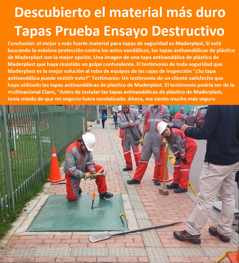 Ensayos Destructivos Pruebas Destructivas De Tapas Antivandalismo Maderplast 0 Materiales más Resistentes duros del mundo 0 Nuevos materiales antivandalismo de durabilidad 0  MATERIALES MADERPLAST CON SUS FICHAS TECNICAS CARACTERISTICAS Y Materiales Inoxidables 0 Materiales Anticorrosivos 0 Materiales Para Blindajes 0 Materiales De Alto Impacto 0 Material Impermeable  0  esfuerzo puntual plástico Maderplast 0 Resistencia a la Penetración de punzonamiento 0 Materiales de Resistencia Balística 0 el mejor blindaje Maderplast 0 El acero inoxidable 0 acero plástico Maderplast 0 Prueba de resistencia a la corrosión de metales y Maderplast 0 Aplicación de pruebas de aislamiento plástico Maderplast  0  laboratorio resistencia de materiales Plásticos y compresión, 0 Fichas Técnicas De Laboratorio Pruebas Balísticas Todos 0 prueba de flexión en polímeros 0 como saber si es acero quirúrgico o fantasía 0 polipropileno es plástico 0 el mejor plástico Maderplast 0 Prueba de resistencia a la compresión del concreto plástico  0  Características Cualidades Maderplast 0 Ensayo 0 Plásticos Maderplast 0 Laboratorio De Materiales Poliméricos Ensayos Por Medio De 0 Descubierto el material más duro que existe Ensayos Destructivos Pruebas 0 Ensayos Destructivos Pruebas Destructivas De Tapas Antivandalismo Maderplast 0 Materiales más Resistentes duros del mundo 0 Nuevos materiales antivandalismo  de durabilidad 0 Descubierto el material más duro que existe Ensayos Destructivos Pruebas