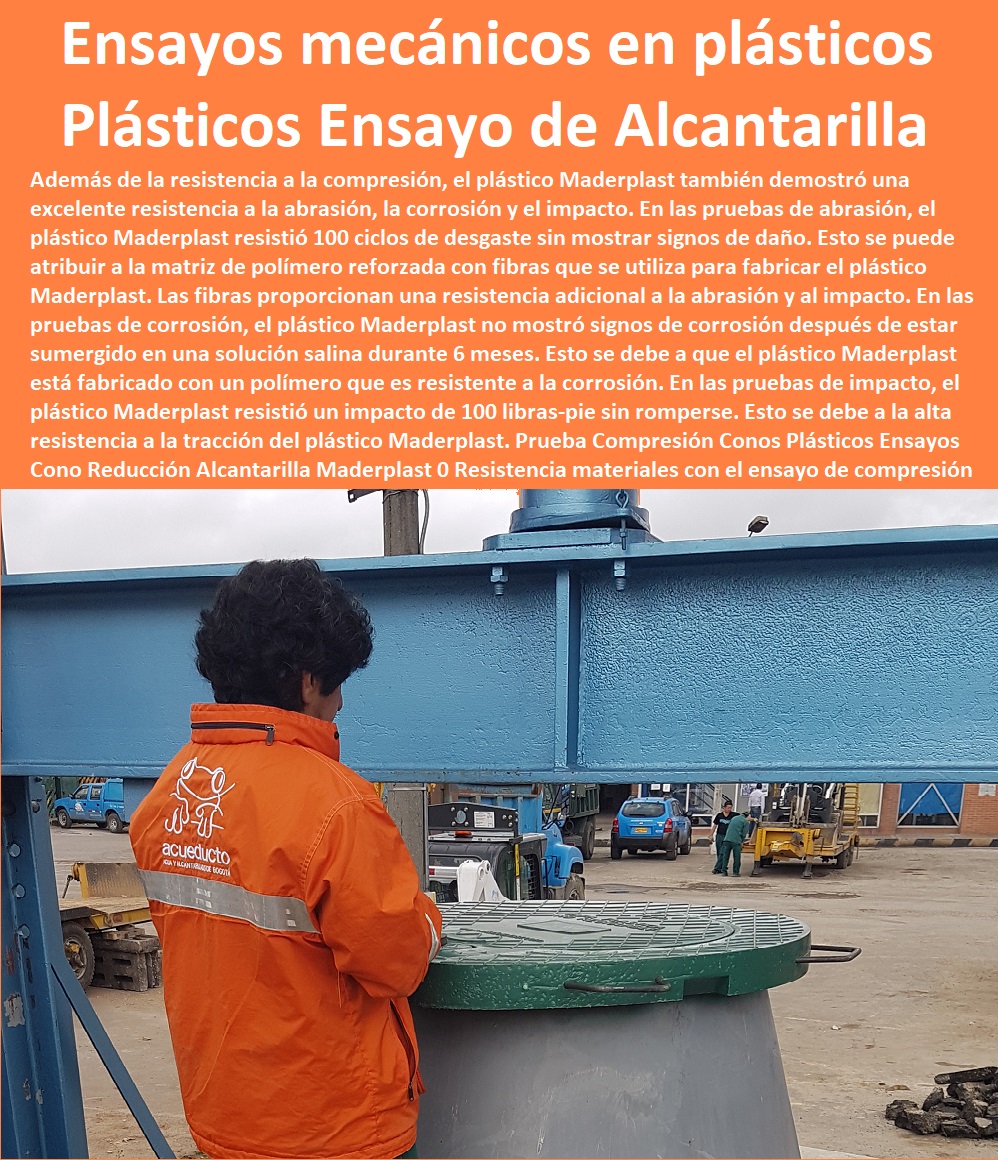 Prueba Compresión Conos Plásticos Ensayos Cono Reducción Alcantarilla Maderplast 0 Resistencia materiales con el ensayo de compresión  MATERIALES MADERPLAST CON SUS FICHAS TECNICAS CARACTERISTICAS Y El Mejor Plástico Polipropileno A Las Roturas  0  Ensayos No destructivos 0 Laboratorio de Materiales Poliméricos Plástico Maderplast  0 Propiedades De Los Materiales Maderplast, Pruebas Maderplast De Campo 0 Fichas Técnicas Maderplast 0 Pruebas De Laboratorio  0  Propiedades Ataque Químico Del Polipropileno 0 Módulo De Elasticidad 0 Flexión Y Memoria Plástica Maderplast 0 Plásticos De Ingeniería Pruebas Y Ensayo Propiedades 0 Este Polímero Maderplast Tiene Mejores Propiedades Mecánicas 0 Módulo De Elasticidad Del Polipropileno  0  0 Ensayos de compresión de plásticos estructurales 0 el plástico es conductor o aislante del calor 0 Máquina de corte para cortar láminas de 0 excelentes propiedades resistencia al impacto 0 Resultados de la prueba de resistencia balística sobre planchas  0 ¿Qué es la prueba de abrasión? 0 propiedades mecánicas de los plásticos pdf 0 psi 29.750 ó 0 Ensayos de propiedades mecánicas en plásticos 0 Pavimentos De Concreto Plástico Maderplast PP 0 Prueba Compresión Conos Plásticos Ensayos Cono Reducción Alcantarilla Maderplast 0 Resistencia materiales con el ensayo de compresión psi  29.750 ó 0 Ensayos de propiedades mecánicas en plásticos 0 Pavimentos De Concreto Plástico Maderplast PP