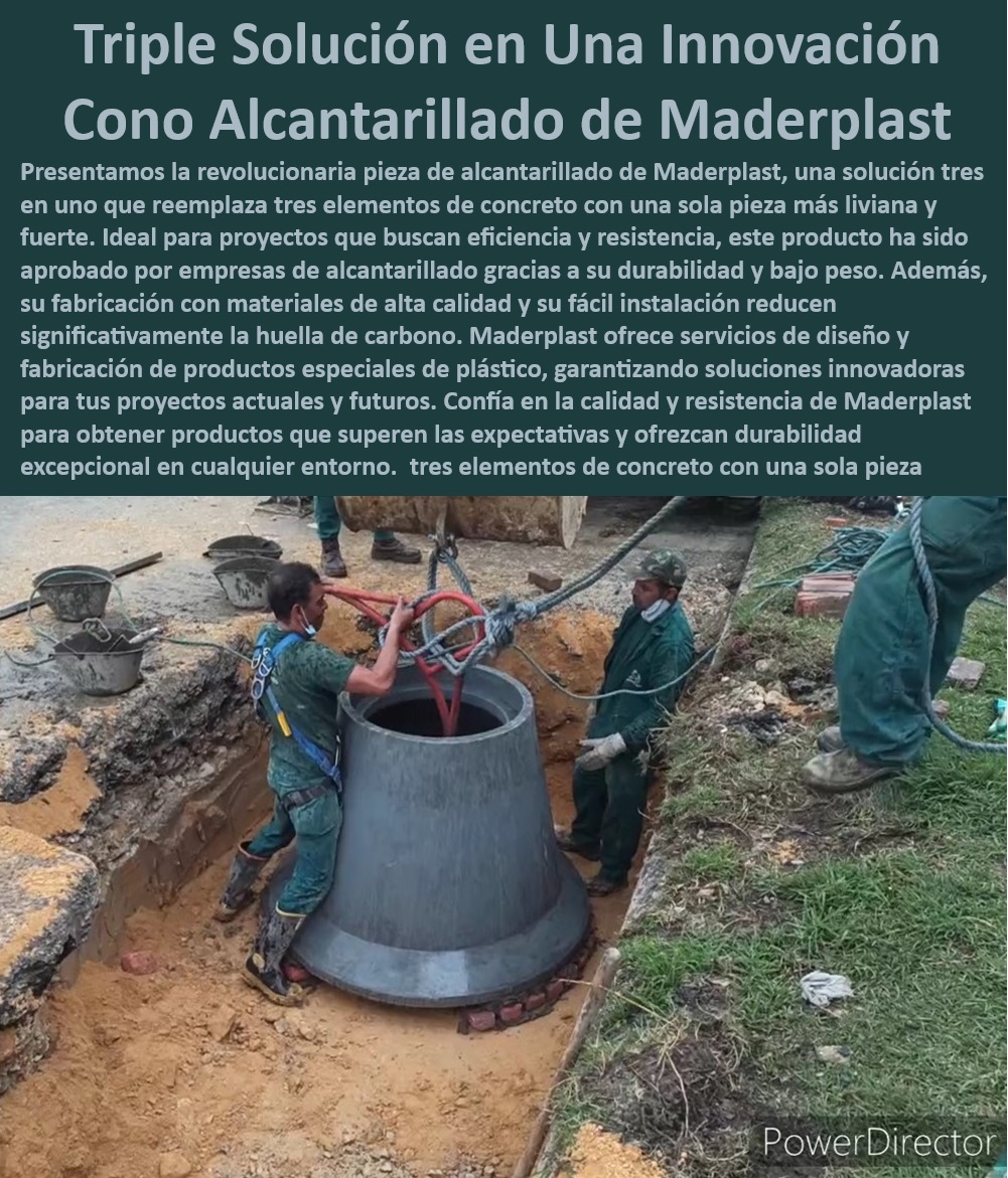 Diseño Fabricación Pozo Inspección Especiales Nuevos Conos Reducción Maderplast 0 Materiales de alta calidad, , Reemplazo de concreto tradicional, , Sustituto de tres piezas de concreto, , Cono de alcantarillado Maderplast, , Cono aprobado por empresas, , Cono de alta resistencia, , Sustituto eficiente del concreto, , Productos plásticos para alcantarillado, , Soluciones sostenibles en construcción, , Instalación rápida y segura, , Productos plásticos personalizados, , Solución innovadora en alcantarillado, , Tecnología avanzada en plásticos, , Reducción de huella de carbono, , Cono de alcantarillado duradero, , Instalación fácil y eficiente, , Durabilidad y bajo peso, , Sistemas de alcantarillado modernos, , Concreto plástico de alto impacto, , Materiales anticorrosivos y ligeros, , Innovación en infraestructura, , Sistemas de alcantarillado eficientes, , Materiales livianos y resistentes, , Optimización de proyectos de alcantarillado, , Diseño avanzado para alcantarillado Cono de alcantarillado de plástico alta resistencia 0 Sistema de alcantarillado que reemplaza elementos de concreto 0 Reducción de carbono en alcantarilla Diseño Fabricación Pozo Inspección Especiales Nuevos Conos Reducción Maderplast 0 Cono de alcantarillado de plástico alta resistencia 0 Sistema de alcantarillado que reemplaza elementos de concreto 0 Reducción de carbono en alcantarilla Materiales de alta calidad, , Reemplazo de concreto tradicional, , Sustituto de tres piezas de concreto, , Cono de alcantarillado Maderplast, , Cono aprobado por empresas, , Cono de alta resistencia, , Sustituto eficiente del concreto, , Productos plásticos para alcantarillado, , Soluciones sostenibles en construcción, , Instalación rápida y segura, , Productos plásticos personalizados, , Solución innovadora en alcantarillado, , Tecnología avanzada en plásticos, , Reducción de huella de carbono, , Cono de alcantarillado duradero, , Instalación fácil y eficiente, , Durabilidad y bajo peso, , Sistemas de alcantarillado modernos, , Concreto plástico de alto impacto, , Materiales anticorrosivos y ligeros, , Innovación en infraestructura, , Sistemas de alcantarillado eficientes, , Materiales livianos y resistentes, , Optimización de proyectos de alcantarillado, , Diseño avanzado para alcantarillado Diseño Fabricación Pozo Inspección Especiales Nuevos Conos Reducción Maderplast 0 Cono de alcantarillado de plástico alta resistencia 0 Sistema de alcantarillado que reemplaza elementos de concreto 0 Reducción de carbono en alcantarilla