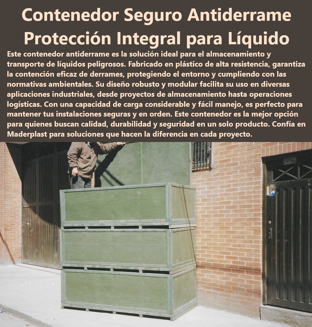 Caja Bandeja Contención Antiderrame Recipiente Contención Derrames Maderplast Contenedores para manejo eficiente de líquidos - Equipos de protección ambiental para líquidos - Soluciones seguras para almacenamiento de químicos - Soluciones Maderplast para derrames controlados - Manejo de sustancias peligrosas sin derrames - Eficiencia operacional con contenedores seguros - Innovación en contenedores de plástico antifugas - Estándares de seguridad cumplidos en contenedores - Contenedores resistentes para químicos agresivos - Protección integral con contenedores durables - ¿Cómo puedo asegurar el almacenamiento de líquidos tóxicos con productos de Maderplast? - Contenedores para líquidos peligrosos Maderplast - Contenedor antifugas para líquidos industriales - Pallets y contenedores para líquidos en Maderplast - Contenedores de almacenamiento seguro Maderplast - Necesito un contenedor que prevenga derrames, ¿tiene Maderplast algo así? - Reducción de riesgos en almacenamiento con contenedores - Contenedores para proyectos de almacenamiento seguro - Sistemas de contención de derrames industriales - Busco contenedores para químicos que cumplan normativas ambientales, ¿qué recomienda Maderplast? - Contenedores personalizados para líquidos específicos - Maderplast líder en soluciones de contención de líquidos - Contenedores de alto rendimiento contra derrames - ¿Qué ofrece Maderplast en contenedores seguros para líquidos peligrosos? - Capacidad de carga y seguridad en contenedores - Seguridad en almacenamiento de líquidos tóxicos - Mejores prácticas con contenedores antifugas - Contenedores modulares antifugas para industrias - Contenedores robustos y flexibles para industrias - ¿Cuáles son las opciones de Maderplast para contenedores duraderos y seguros? - Estibas que previenen derrames Antifugas - Protección ambiental Antifugas - Estibas con contenedor de retención para químicos Antifugas - Bandeja de retención PP Caja Bandeja Contención Antiderrame Recipiente Contención Derrames Maderplast - Estibas que previenen derrames Antifugas - Protección ambiental Antifugas - Estibas con contenedor de retención para químicos Antifugas - Bandeja de retención PP Caja Bandeja Contención Antiderrame Recipiente Contención Derrames Maderplast Estibas que previenen derrames Antifugas Protección ambiental Antifugas Estibas con contenedor de retención para químicos Antifugas Bandeja de retención PP Contenedores para manejo eficiente de líquidos - Equipos de protección ambiental para líquidos - Soluciones seguras para almacenamiento de químicos - Soluciones Maderplast para derrames controlados - Manejo de sustancias peligrosas sin derrames - Eficiencia operacional con contenedores seguros - Innovación en contenedores de plástico antifugas - Estándares de seguridad cumplidos en contenedores - Contenedores resistentes para químicos agresivos - Protección integral con contenedores durables - ¿Cómo puedo asegurar el almacenamiento de líquidos tóxicos con productos de Maderplast? - Contenedores para líquidos peligrosos Maderplast - Contenedor antifugas para líquidos industriales - Pallets y contenedores para líquidos en Maderplast - Contenedores de almacenamiento seguro Maderplast - Necesito un contenedor que prevenga derrames, ¿tiene Maderplast algo así? - Reducción de riesgos en almacenamiento con contenedores - Contenedores para proyectos de almacenamiento seguro - Sistemas de contención de derrames industriales - Busco contenedores para químicos que cumplan normativas ambientales, ¿qué recomienda Maderplast? - Contenedores personalizados para líquidos específicos - Maderplast líder en soluciones de contención de líquidos - Contenedores de alto rendimiento contra derrames - ¿Qué ofrece Maderplast en contenedores seguros para líquidos peligrosos? - Capacidad de carga y seguridad en contenedores - Seguridad en almacenamiento de líquidos tóxicos - Mejores prácticas con contenedores antifugas - Contenedores modulares antifugas para industrias - Contenedores robustos y flexibles para industrias - ¿Cuáles son las opciones de Maderplast para contenedores duraderos y seguros? Caja Bandeja Contención Antiderrame Recipiente Contención Derrames Maderplast - Estibas que previenen derrames Antifugas - Protección ambiental Antifugas - Estibas con contenedor de retención para químicos Antifugas - Bandeja de retención PP