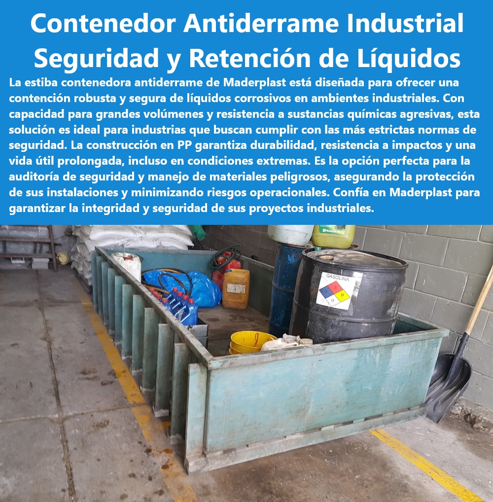 Caja Bandeja Contención Antiderrame Recipiente Contención Derrames Maderplast Contenedor industrial antiderrames para químicos - Mejores contenedores para ambientes extremos - ¿Qué opciones ofrece Maderplast para contenedores que manejan líquidos corrosivos? - Garantía de integridad en contenedores de Maderplast - Busco contenedores para líquidos peligrosos que cumplan normativas ambientales, ¿qué recomienda Maderplast? - Contenedores de PP para alta resistencia - Contenedores de almacenamiento de líquidos tóxicos - Maderplast: seguridad en manejo de líquidos - Contenedores especializados para industrias reguladas - Protección operacional con contenedores robustos - Innovación en contención de sustancias peligrosas - Necesito un contenedor resistente a químicos, ¿tiene Maderplast soluciones? - Contenedor de seguridad para líquidos industriales - Contenedores duraderos para productos químicos - Sistemas de retención para líquidos corrosivos - Contenedor resistente a sustancias químicas agresivas - Equipos confiables para contención de líquidos - Soluciones para minimizar riesgos en derrames - Contenedores para proyectos industriales seguros - Equipos para auditorías de seguridad industrial - Seguridad industrial en manejo de líquidos - Seguridad y eficiencia en contenedores industriales - Contenedores para cumplir normativas de seguridad - ¿Cómo pueden los contenedores de Maderplast mejorar la seguridad en mi planta? - ¿Qué características hacen a los contenedores de Maderplast ideales para condiciones extremas? - Protección avanzada contra derrames químicos - Manejo seguro de químicos en industria - Soluciones de retención de líquidos corrosivos - Contenedor modular antiderrame de alta capacidad - Soluciones Maderplast para líquidos corrosivos - gran tamaño grandes Pallets contención líquidos corrosivos Antifugas - Estibas para auditoría de seguridad Antifugas - Estibas de retención líquidos corrosivos PP Caja Bandeja Contención Antiderrame Recipiente Contención Derrames Maderplast - gran tamaño grandes Pallets contención líquidos corrosivos Antifugas - Estibas para auditoría de seguridad Antifugas - Estibas de retención líquidos corrosivos PP Caja Bandeja Contención Antiderrame Recipiente Contención Derrames Maderplast gran tamaño grandes Pallets contención líquidos corrosivos Antifugas Estibas para auditoría de seguridad Antifugas Estibas de retención líquidos corrosivos PP Contenedor industrial antiderrames para químicos - Mejores contenedores para ambientes extremos - ¿Qué opciones ofrece Maderplast para contenedores que manejan líquidos corrosivos? - Garantía de integridad en contenedores de Maderplast - Busco contenedores para líquidos peligrosos que cumplan normativas ambientales, ¿qué recomienda Maderplast? - Contenedores de PP para alta resistencia - Contenedores de almacenamiento de líquidos tóxicos - Maderplast: seguridad en manejo de líquidos - Contenedores especializados para industrias reguladas - Protección operacional con contenedores robustos - Innovación en contención de sustancias peligrosas - Necesito un contenedor resistente a químicos, ¿tiene Maderplast soluciones? - Contenedor de seguridad para líquidos industriales - Contenedores duraderos para productos químicos - Sistemas de retención para líquidos corrosivos - Contenedor resistente a sustancias químicas agresivas - Equipos confiables para contención de líquidos - Soluciones para minimizar riesgos en derrames - Contenedores para proyectos industriales seguros - Equipos para auditorías de seguridad industrial - Seguridad industrial en manejo de líquidos - Seguridad y eficiencia en contenedores industriales - Contenedores para cumplir normativas de seguridad - ¿Cómo pueden los contenedores de Maderplast mejorar la seguridad en mi planta? - ¿Qué características hacen a los contenedores de Maderplast ideales para condiciones extremas? - Protección avanzada contra derrames químicos - Manejo seguro de químicos en industria - Soluciones de retención de líquidos corrosivos - Contenedor modular antiderrame de alta capacidad - Soluciones Maderplast para líquidos corrosivos Caja Bandeja Contención Antiderrame Recipiente Contención Derrames Maderplast - gran tamaño grandes Pallets contención líquidos corrosivos Antifugas - Estibas para auditoría de seguridad Antifugas - Estibas de retención líquidos corrosivos PP