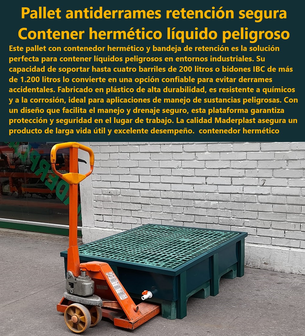 Contenedor Con Bandeja Impermeable Diques De Contención Derrames Maderplast contenedores antiderrame para cumplimiento normativo - contenedores plásticos para almacenamiento industrial - cumplimiento de normativas de seguridad industrial - manejo eficiente de barriles y contenedores IBC - plataformas de contención con bandeja retenedora - contenedores de alta resistencia para líquidos peligrosos - ¿Cómo puedo almacenar productos químicos de forma segura en mi planta? - contenedor antiderrame para canecas y bidones - pallets con bandeja antiderrame para líquidos peligrosos - manejo de barriles de 200 litros con seguridad - ¿Qué tipo de pallet es adecuado para el manejo de contenedores IBC? - sistemas antiderrame para entornos industriales - protección contra olores y lluvia con contenedores - ¿Existe alguna solución para almacenar barriles de 200 litros de forma segura? - almacenamiento industrial seguro de sustancias peligrosas - almacenamiento seguro de productos químicos - soluciones Maderplast para la industria química - ¿Qué tipo de contenedor necesito para evitar derrames de líquidos peligrosos? - estibas personalizadas para proyectos especializados - prevención de fugas y derrames accidentales - estibas con bandeja hermética antiderrame IBC - diques de contención para derrames industriales - contenedores herméticos para la industria química - evitar sanciones por derrames químicos - soluciones de contención para derrames en plantas industriales - protección del medio ambiente con sistemas antiderrame - estibas plásticas resistentes a químicos corrosivos - pallet con bandeja de retención para líquidos químicos - ¿Cómo puedo cumplir con las normativas ambientales en mi industria química? - bandejas de retención para químicos IBC - Pallets con contenedor hermético para líquidos - Bandeja de retención hermética para químicos - Estibas plásticas antiderrame - Contenedor de retención sustancias 0 Contenedor Con Bandeja Impermeable Diques De Contención Derrames Maderplast - Pallets con contenedor hermético para líquidos - Bandeja de retención hermética para químicos - Estibas plásticas antiderrame - Contenedor de retención sustancias 0 Contenedor Con Bandeja Impermeable Diques De Contención Derrames Maderplast Pallets con contenedor hermético para líquidos Bandeja de retención hermética para químicos Estibas plásticas antiderrame Contenedor de retención sustancias 0 contenedores antiderrame para cumplimiento normativo - contenedores plásticos para almacenamiento industrial - cumplimiento de normativas de seguridad industrial - manejo eficiente de barriles y contenedores IBC - plataformas de contención con bandeja retenedora - contenedores de alta resistencia para líquidos peligrosos - ¿Cómo puedo almacenar productos químicos de forma segura en mi planta? - contenedor antiderrame para canecas y bidones - pallets con bandeja antiderrame para líquidos peligrosos - manejo de barriles de 200 litros con seguridad - ¿Qué tipo de pallet es adecuado para el manejo de contenedores IBC? - sistemas antiderrame para entornos industriales - protección contra olores y lluvia con contenedores - ¿Existe alguna solución para almacenar barriles de 200 litros de forma segura? - almacenamiento industrial seguro de sustancias peligrosas - almacenamiento seguro de productos químicos - soluciones Maderplast para la industria química - ¿Qué tipo de contenedor necesito para evitar derrames de líquidos peligrosos? - estibas personalizadas para proyectos especializados - prevención de fugas y derrames accidentales - estibas con bandeja hermética antiderrame IBC - diques de contención para derrames industriales - contenedores herméticos para la industria química - evitar sanciones por derrames químicos - soluciones de contención para derrames en plantas industriales - protección del medio ambiente con sistemas antiderrame - estibas plásticas resistentes a químicos corrosivos - pallet con bandeja de retención para líquidos químicos - ¿Cómo puedo cumplir con las normativas ambientales en mi industria química? - bandejas de retención para químicos IBC Contenedor Con Bandeja Impermeable Diques De Contención Derrames Maderplast - Pallets con contenedor hermético para líquidos - Bandeja de retención hermética para químicos - Estibas plásticas antiderrame - Contenedor de retención sustancias 0