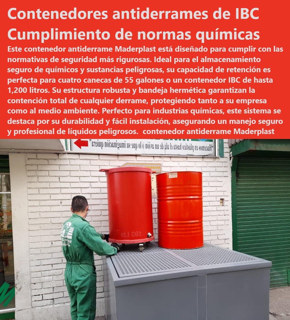 Contenedor Contención Derrames Canecas Toneles Contenedores IBC Maderplast soluciones Maderplast para la industria química - almacenamiento seguro de productos químicos - contenedores antiderrame para cumplimiento normativo - plataformas de contención con bandeja retenedora - contenedores de alta resistencia para líquidos peligrosos - pallet con bandeja de retención para líquidos químicos - sistemas antiderrame para entornos industriales - ¿Qué tipo de contenedor necesito para evitar derrames de líquidos peligrosos? - protección del medio ambiente con sistemas anti derrame - contenedor antiderrame para canecas y bidones - pallets con bandeja antiderrame para líquidos peligrosos - contenedores plásticos para almacenamiento industrial - ¿Cómo puedo cumplir con las normativas ambientales en mi industria química? - manejo de barriles de 200 litros con seguridad - protección contra olores y lluvia con contenedores - estibas personalizadas para proyectos especializados - estibas plásticas resistentes a químicos corrosivos - prevención de fugas y derrames accidentales - ¿Existe alguna solución para almacenar barriles de 200 litros de forma segura? - diques de contención para derrames industriales - ¿Qué tipo de pallet es adecuado para el manejo de contenedores IBC? - bandejas de retención para químicos IBC - manejo eficiente de barriles y contenedores IBC - soluciones de contención para derrames en plantas industriales - evitar sanciones por derrames químicos - ¿Cómo puedo almacenar productos químicos de forma segura en mi planta? - estibas con bandeja hermética antiderrame IBC - cumplimiento de normativas de seguridad industrial - contenedores herméticos para la industria química - almacenamiento industrial seguro de sustancias peligrosas - Cumplimiento riguroso normativas seguridad IBC - Estibas químicas IBC - Bandeja para retención de químicos IBC - Estibas con bandeja hermética anti derrames IBC PP Contenedor Contención Derrames Canecas Toneles Contenedores IBC Maderplast - Cumplimiento riguroso normativas seguridad IBC - Estibas químicas IBC - Bandeja para retención de químicos IBC - Estibas con bandeja hermética anti derrames IBC PP Contenedor Contención Derrames Canecas Toneles Contenedores IBC Maderplast Cumplimiento riguroso normativas seguridad IBC Estibas químicas IBC Bandeja para retención de químicos IBC Estibas con bandeja hermética anti derrames IBC PP soluciones Maderplast para la industria química - almacenamiento seguro de productos químicos - contenedores antiderrame para cumplimiento normativo - plataformas de contención con bandeja retenedora - contenedores de alta resistencia para líquidos peligrosos - pallet con bandeja de retención para líquidos químicos - sistemas antiderrame para entornos industriales - ¿Qué tipo de contenedor necesito para evitar derrames de líquidos peligrosos? - protección del medio ambiente con sistemas anti derrame - contenedor antiderrame para canecas y bidones - pallets con bandeja antiderrame para líquidos peligrosos - contenedores plásticos para almacenamiento industrial - ¿Cómo puedo cumplir con las normativas ambientales en mi industria química? - manejo de barriles de 200 litros con seguridad - protección contra olores y lluvia con contenedores - estibas personalizadas para proyectos especializados - estibas plásticas resistentes a químicos corrosivos - prevención de fugas y derrames accidentales - ¿Existe alguna solución para almacenar barriles de 200 litros de forma segura? - diques de contención para derrames industriales - ¿Qué tipo de pallet es adecuado para el manejo de contenedores IBC? - bandejas de retención para químicos IBC - manejo eficiente de barriles y contenedores IBC - soluciones de contención para derrames en plantas industriales - evitar sanciones por derrames químicos - ¿Cómo puedo almacenar productos químicos de forma segura en mi planta? - estibas con bandeja hermética antiderrame IBC - cumplimiento de normativas de seguridad industrial - contenedores herméticos para la industria química - almacenamiento industrial seguro de sustancias peligrosas Contenedor Contención Derrames Canecas Toneles Contenedores IBC Maderplast - Cumplimiento riguroso normativas seguridad IBC - Estibas químicas IBC - Bandeja para retención de químicos IBC - Estibas con bandeja hermética anti derrames IBC PP