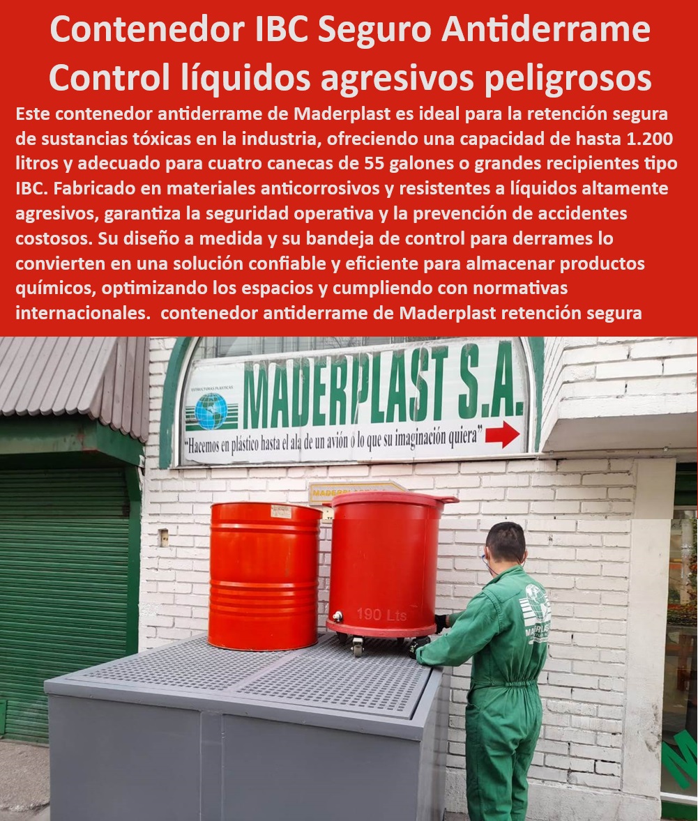 Contenedor Contención Derrames Canecas Toneles Contenedores IBC Maderplast Contenedores para líquidos altamente corrosivos - IBC con capacidad de 1200 litros - Contenedores IBC para sustancias tóxicas - ¿Qué contenedor IBC es recomendado para prevenir derrames? - Contenedores para manejo seguro de químicos - Prevención de derrames costosos en industrias - Contenedores IBC personalizados para empresas - Contenedores para la industria química - Contenedores IBC resistentes a la corrosión - ¿Cuál es el mejor contenedor IBC para líquidos corrosivos? - Contenedores IBC de alto rendimiento - Contenedores industriales para líquidos agresivos - Almacenamiento de líquidos peligrosos IBC - Contenedores IBC con normativa internacional - Optimización de espacio con contenedores IBC - Soluciones antiderrame para industrias - Sistemas de retención de líquidos industriales - Seguridad operativa con contenedores IBC - Contenedores seguros para químicos corrosivos - Estibas IBC para almacenamiento seguro - Estibas con control de derrames - Contenedor IBC para líquidos agresivos - Prevención de accidentes con contenedores IBC - IBC con bandeja de retención integrada - ¿Cómo puedo asegurar la seguridad en el manejo de sustancias tóxicas? - IBC diseñados para seguridad y durabilidad - IBC para protección ambiental - ¿Qué soluciones ofrece Maderplast para el almacenamiento de químicos peligrosos? - Soluciones de almacenamiento con contenedores IBC - ¿Dónde encontrar contenedores IBC que cumplen con normativas internacionales? - Tranquilidad operativa prevención accidentes costosos IBC - Productos a medida optimizar espacios IBC - Estibas con bandeja de control para derrames IBC - Contenedor Contenedor Contención Derrames Canecas Toneles Contenedores IBC Maderplast - Tranquilidad operativa prevención accidentes costosos IBC - Productos a medida optimizar espacios IBC - Estibas con bandeja de control para derrames IBC - Contenedor Contenedor Contención Derrames Canecas Toneles Contenedores IBC Maderplast Tranquilidad operativa prevención accidentes costosos IBC Productos a medida optimizar espacios IBC Estibas con bandeja de control para derrames IBC Contenedor Contenedores para líquidos altamente corrosivos - IBC con capacidad de 1200 litros - Contenedores IBC para sustancias tóxicas - ¿Qué contenedor IBC es recomendado para prevenir derrames? - Contenedores para manejo seguro de químicos - Prevención de derrames costosos en industrias - Contenedores IBC personalizados para empresas - Contenedores para la industria química - Contenedores IBC resistentes a la corrosión - ¿Cuál es el mejor contenedor IBC para líquidos corrosivos? - Contenedores IBC de alto rendimiento - Contenedores industriales para líquidos agresivos - Almacenamiento de líquidos peligrosos IBC - Contenedores IBC con normativa internacional - Optimización de espacio con contenedores IBC - Soluciones antiderrame para industrias - Sistemas de retención de líquidos industriales - Seguridad operativa con contenedores IBC - Contenedores seguros para químicos corrosivos - Estibas IBC para almacenamiento seguro - Estibas con control de derrames - Contenedor IBC para líquidos agresivos - Prevención de accidentes con contenedores IBC - IBC con bandeja de retención integrada - ¿Cómo puedo asegurar la seguridad en el manejo de sustancias tóxicas? - IBC diseñados para seguridad y durabilidad - IBC para protección ambiental - ¿Qué soluciones ofrece Maderplast para el almacenamiento de químicos peligrosos? - Soluciones de almacenamiento con contenedores IBC - ¿Dónde encontrar contenedores IBC que cumplen con normativas internacionales? Contenedor Contención Derrames Canecas Toneles Contenedores IBC Maderplast - Tranquilidad operativa prevención accidentes costosos IBC - Productos a medida optimizar espacios IBC - Estibas con bandeja de control para derrames IBC - Contenedor