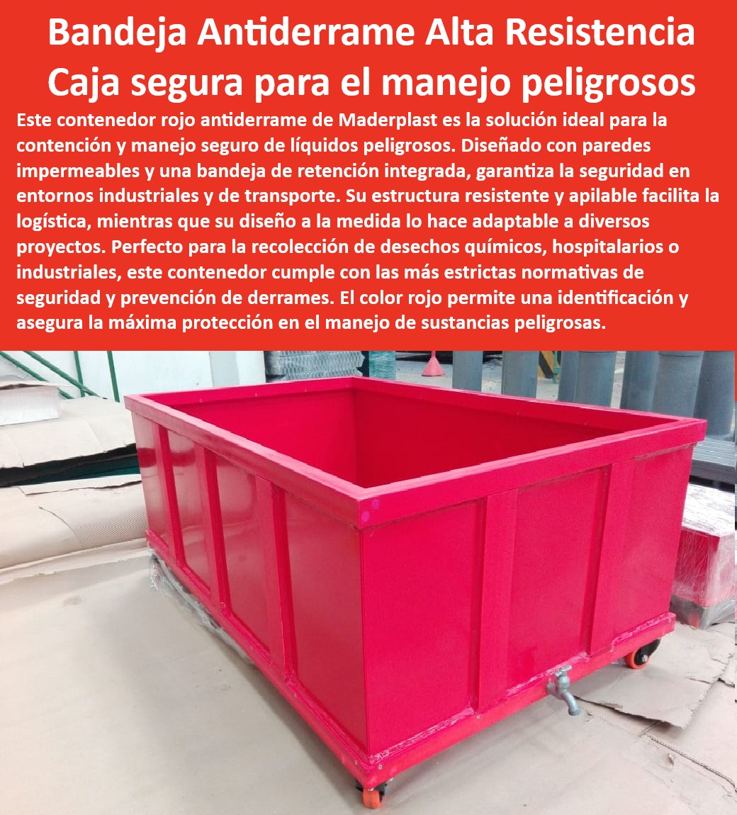 Contenedor Rojo Bandeja de Retención Líquido Peligroso Antiderrame Maderplast Bandeja roja antiderrame con diseño ecológico - Pallets de plástico con normativas de seguridad - Estibas con bandeja de retención para cumplimiento normativo - Soluciones de contención para derrames hospitalarios - Bandejas de retención adaptables a varios entornos - Cajas de seguridad para transporte de líquidos. - ¿Qué bandejas antiderrame cumplen con las normativas internacionales? - Manejo seguro de residuos tóxicos con bandejas - Bandejas de alta resistencia para derrames - Soluciones personalizadas para contención de derrames - ¿Dónde encontrar bandejas de retención personalizadas para químicos? - Soluciones de retención de líquidos industriales - Bandejas de seguridad para recogida de derrames - Cajas rojas robustas para líquidos industriales - Soluciones Maderplast para manejo de químicos - ¿Cómo puedo garantizar la seguridad en el manejo de líquidos peligrosos? - Contenedores de retención para industria química - Bandeja roja antiderrame para sustancias peligrosas - Contenedores ecológicos para líquidos peligrosos - Cajas de contención para químicos corrosivos - Contenedores de manejo de líquidos peligrosos - Pallets industriales con contención integrada - Bandejas de contención para proyectos de seguridad - Pallets con bandejas integradas para prevención de derrames - Bandejas rojas para almacenamiento de sustancias nocivas - Bandeja antiderrame certificada para laboratorios - ¿Cuáles son las mejores prácticas para almacenar sustancias tóxicas? - ¿Cómo las bandejas de Maderplast ayudan en la prevención de derrames? - Bandejas para la protección ambiental y personal. - Contenedores rojos para identificación rápida de peligros - Estibas para seguridad en transporte - Pallets de contención de derrames - Cumplimiento normativo - Bandeja de retención ecológica líquido - Soluciones Contenedor Contenedor Rojo Bandeja de Retención Líquido Peligroso Antiderrame Maderplast - Estibas para seguridad en transporte - Pallets de contención de derrames - Cumplimiento normativo - Bandeja de retención ecológica líquido - Soluciones Contenedor Contenedor Rojo Bandeja de Retención Líquido Peligroso Antiderrame Maderplast Estibas para seguridad en transporte Pallets de contención de derrames Cumplimiento normativo Bandeja de retención ecológica líquido Soluciones Contenedor Bandeja roja antiderrame con diseño ecológico - Pallets de plástico con normativas de seguridad - Estibas con bandeja de retención para cumplimiento normativo - Soluciones de contención para derrames hospitalarios - Bandejas de retención adaptables a varios entornos - Cajas de seguridad para transporte de líquidos. - ¿Qué bandejas antiderrame cumplen con las normativas internacionales? - Manejo seguro de residuos tóxicos con bandejas - Bandejas de alta resistencia para derrames - Soluciones personalizadas para contención de derrames - ¿Dónde encontrar bandejas de retención personalizadas para químicos? - Soluciones de retención de líquidos industriales - Bandejas de seguridad para recogida de derrames - Cajas rojas robustas para líquidos industriales - Soluciones Maderplast para manejo de químicos - ¿Cómo puedo garantizar la seguridad en el manejo de líquidos peligrosos? - Contenedores de retención para industria química - Bandeja roja antiderrame para sustancias peligrosas - Contenedores ecológicos para líquidos peligrosos - Cajas de contención para químicos corrosivos - Contenedores de manejo de líquidos peligrosos - Pallets industriales con contención integrada - Bandejas de contención para proyectos de seguridad - Pallets con bandejas integradas para prevención de derrames - Bandejas rojas para almacenamiento de sustancias nocivas - Bandeja antiderrame certificada para laboratorios - ¿Cuáles son las mejores prácticas para almacenar sustancias tóxicas? - ¿Cómo las bandejas de Maderplast ayudan en la prevención de derrames? - Bandejas para la protección ambiental y personal. - Contenedores rojos para identificación rápida de peligros Contenedor Rojo Bandeja de Retención Líquido Peligroso Antiderrame Maderplast - Estibas para seguridad en transporte - Pallets de contención de derrames - Cumplimiento normativo - Bandeja de retención ecológica líquido - Soluciones Contenedor