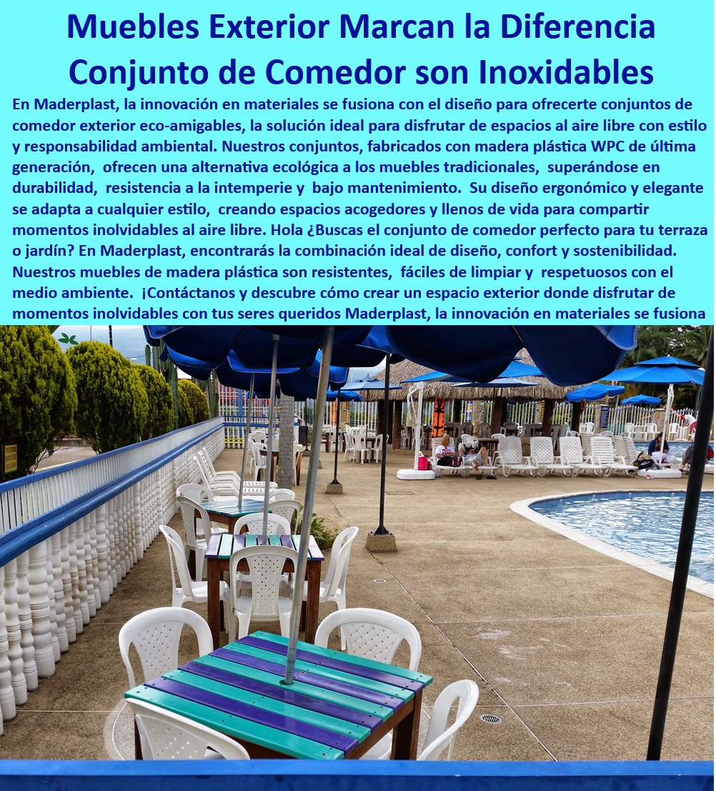 Conjuntos De Mesa Sillas Exteriores Mobiliario Anticorrosión Muebles Maderplast 0 Diseños innovadores en muebles de exterior Conjuntos de comedor exterior eco amigables Mesas terraza Sillas anticorrosión Diseño avanzado en mobiliario  Diseño de exteriores: Tendencias en muebles de jardín, - Madera-Plástica-WPC, - Sillas para terraza fáciles de transportar y guardar, - Muebles de exterior para crear espacios acogedores y modernos, - Muebles de jardín para disfrutar al aire libre todo el año, - Mobiliario exterior de alta resistencia para jardines y patios, - Muebles de jardín ecológicos con materiales de última generación, - Sillas para terraza resistentes a los rayos UV y la humedad, - Muebles de jardín resistentes al moho y a los insectos, - Conjuntos de mesa y sillas para exterior con envío gratuito, - Sillas para patio resistentes a la corrosión y al desgaste, - Conjuntos de mesa y sillas para balcón con diseño compacto y funcional, - Ok Google, encuentra conjuntos de muebles de jardín ecológicos, - Conjuntos de comedor para terrazas con estilo y confort, - Mesas para exterior plegables para ahorrar espacio, - Mesas para exterior de bajo mantenimiento y fácil limpieza, - Sillas-Resistentes-Intemperie, - Conjuntos-Mesa-Sillas-Exterior, - Resistencia-Desgaste-Corrosión, - Alexa, necesito muebles de jardín resistentes al sol y la lluvia, - Ideas para decorar tu patio con conjuntos de mesa y sillas, - Conjuntos de mesa y sillas para exterior para uso comercial, - Muebles-Jardín-Durabilidad, - Sillas para jardín con respaldo ergonómico y confort, - Conjuntos de mesa y sillas para exterior con garantía extendida, - Mesas para jardín con base estable y segura, - Muebles de jardín ecológicos: Beneficios para el medio ambiente, - Bard, busco muebles de jardín duraderos y de bajo mantenimiento. ¿Qué opciones hay?, - Alexa, ¿qué tipo de muebles de jardín son ideales para un restaurante?, - Mesas para exterior fáciles de montar, - Muebles de jardín con estilo contemporáneo y atemporal, - ¿Cómo elegir los mejores muebles de jardín para mi patio?, - Hey Siri, busca mesas y sillas para jardín con estilo, - Mesas para exterior con superficie resistente a las manchas y al calor, - Ok Google, muéstrame conjuntos de mesa y sillas para patio modernos, - Mesas para jardín con diseño elegante y funcional, - Materiales de última generación para muebles de exterior: durabilidad y sostenibilidad, - Sillas para exterior con protección UV y resistencia a la intemperie, - Diseño-Moderno-Elegante, - Espacios-Acogedores-Modernos, - Confort-Ergonómico, - Chat GPT, necesito un conjunto de mesa y sillas para mi balcón. ¿Qué me recomiendas?, - Protección-UV-Exterior, - Mesas-Exterior-Mantenimiento, - Conjuntos de mesa y sillas para exterior con diseño moderno y duradero, - Conjuntos de mesa y sillas para exterior con estilo minimalista, - Sillas para patio con diseño innovador y elegante Conjuntos De Mesa Sillas Exteriores Mobiliario Anticorrosión Muebles Maderplast 0 Diseños innovadores en muebles de exterior - Conjuntos de comedor exterior eco-amigables - Mesas terraza - Sillas anticorrosión Diseño avanzado en mobiliario -