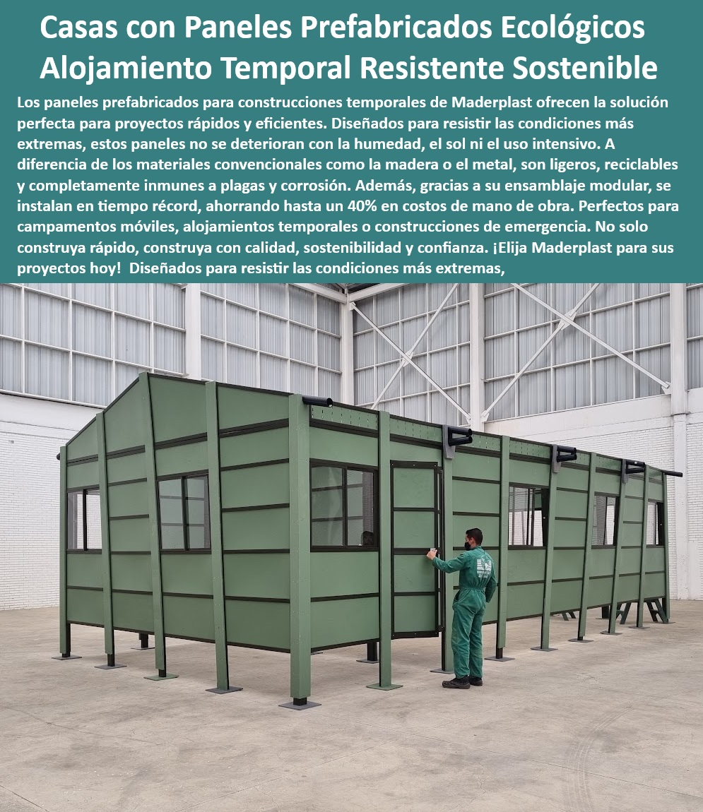 Campamento Prefabricado Temporal Construcción Alojamiento Modular Maderplast Paneles prefabricados para alojamientos temporales eficientes Qué materiales son ideales para campamentos móviles paneles prefabricados sostenibles campamentos-prefabricados-sostenibles, - ¿Cómo instalar casas modulares para zonas rurales?, - campamentos-temporales-sostenibles, - Paneles prefabricados de alta durabilidad, - refugios-prefabricados-duraderos, - soluciones-constructivas-prefabricadas, - alojamientos-temporales-prefabricados, - construccion modular eficiente y rapida, - paneles-prefabricados-para-climas-extremos, - refugios ecológicos prefabricados, - Viviendas modulares eficientes y sostenibles para zonas rurales, - paneles modulares para campamentos, - soluciones modulares de bajo mantenimiento, - paneles anticorrosivos para campamentos, - Casas modulares temporales, - paneles prefabricados resistentes, - casas prefabricadas económicas y duraderas, - módulos prefabricados para vivienda rápida, - paneles-modulares-de-emergencia, - paneles reciclables anticorrosión, - Estructuras prefabricadas resistentes a la humedad y plagas, - soluciones constructivas sostenibles, - ¿Dónde comprar campamentos prefabricados ecológicos?, - alojamientos de emergencia prefabricados, - Refugios prefabricados sostenibles y resistentes para climas extremos, - ¿Quién fabrica estructuras modulares para construcciones temporales?, - Construcción rápida de campamentos prefabricados con paneles anticorrosión, - paneles resistentes para climas extremos, - refugios modulares zonas rurales, - infraestructura modular para zonas remotas, - construccion modular ecologica, - alojamiento modular resistente, - viviendas temporales prefabricadas, - viviendas-modulares-eficientes, - refugios temporales prefabricados, - ¿Qué paneles modulares son mejores para alojamientos temporales?, - soluciones de emergencia modulares, - campamento prefabricado sostenible, - Paneles modulares reciclables para alojamientos temporales de emergencia, - Paneles ligeros para construcciones móviles, - ¿Cuáles son las ventajas de los refugios prefabricados sostenibles?, - construcción-prefabricada-ecológica, - estructuras-modulares-anticorrosivas, - construcción rápida prefabricada, - estructuras prefabricadas sostenibles Campamento Prefabricado Temporal Construcción Alojamiento Modular Maderplast - Paneles prefabricados para alojamientos temporales eficientes - Qué materiales son ideales para campamentos móviles - paneles-prefabricados-sostenibles