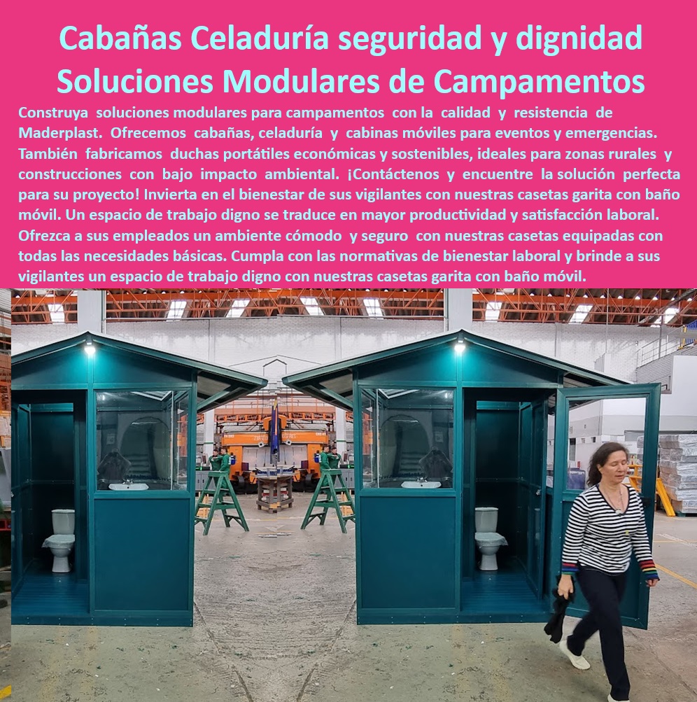 Casitas prefabricadas Baños móviles Duchas gazebos casetas quioscos Maderplast Soluciones modulares para campamentos Cabinas móviles para eventos y emergencias duchas portátiles económicas y sostenibles cabañas celaduría PP  soluciones para vigilancia de campamentos, - Fácil instalación y desmontaje sin herramientas especializadas, - ¿Hay cabinas de celaduría prefabricadas resistentes?, - casetas portátiles con baño, - Búsqueda por Voz: - cabinas-de-vigilancia-prefabricadas, - casetas de vigilancia con baño móvil, - Comprar casetas de vigilancia prefabricadas con baño móvil, - Casetas móviles para control de acceso en zonas rurales, - cabañas de seguridad modulares, - casetas garita de alta durabilidad, - cabinas de seguridad prefabricadas, - cabinas de vigilancia para eventos, - Búsqueda por Inteligencia Artificial: - casetas de control prefabricadas, - 5 Beneficios Clave: - casetas móviles para vigilantes, - casetas-de-plástico-anticorrosión, - ¿Qué casetas de vigilancia tienen baño integrado?, - cabinas de vigilancia con baño integrado, - Material resistente a la intemperie y anticorrosión, - casetas de vigilancia económica, - cabinas de control de acceso, - Casetas de seguridad desmontables y resistentes, - Estructura portátil, ideal para zonas rurales o de difícil acceso, - soluciones-modulares-de-seguridad, - casetas-de-control-de-acceso, - Soluciones modulares para vigilancia en campamentos, - módulos de seguridad desmontables, - garitas-de-vigilancia-para-campamentos, - casetas-de-celaduria-prefabricadas, - ¿Dónde venden casetas de vigilancia con baño móvil?, - cabañas modulares para campamentos, - soluciones modulares de seguridad, - módulos de seguridad para obras, - cabinas móviles de fácil instalación, - cabinas-moviles-para-eventos, - módulos-de-seguridad-para-campamentos, - casetas-móviles-con-baño-integrado, - ¿Qué cabañas modulares sirven para campamentos?, - Baño integrado en caseta para mayor comodidad y dignidad laboral, - casetas de vigilancia para zonas rurales, - Cabinas modulares de celaduría para eventos y obras, - casetas de vigilancia móviles, - Ambiente seguro y cómodo para el personal de vigilancia, - módulos de vigilancia personalizables, - cabinas de plástico resistentes, - ¿Cómo instalar casetas móviles de vigilancia?, - cabañas-prefabricadas-para-vigilantes, - casetas de vigilancia resistentes al clima, - casetas garita para vigilancia, - cabinas de celaduría prefabricadas, - casetas de plástico anticorrosión Casitas prefabricadas Baños móviles Duchas gazebos casetas quioscos Maderplast Soluciones modulares para campamentos Cabinas móviles para eventos y emergencias duchas portátiles económicas y sostenibles cabañas celaduría PP 