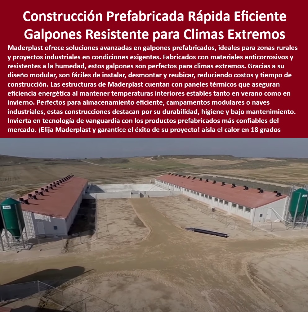 Galpones prefabricados Construcción Naves industriales prefabricadas Maderplast construcción económica rápida Quiero construir galpones con materiales prefabricados 00 Galpones prefabricados Construcción Naves industriales prefabricadas Maderplast - construcción-económica-rápida - Quiero construir galpones con materiales prefabricados - 00