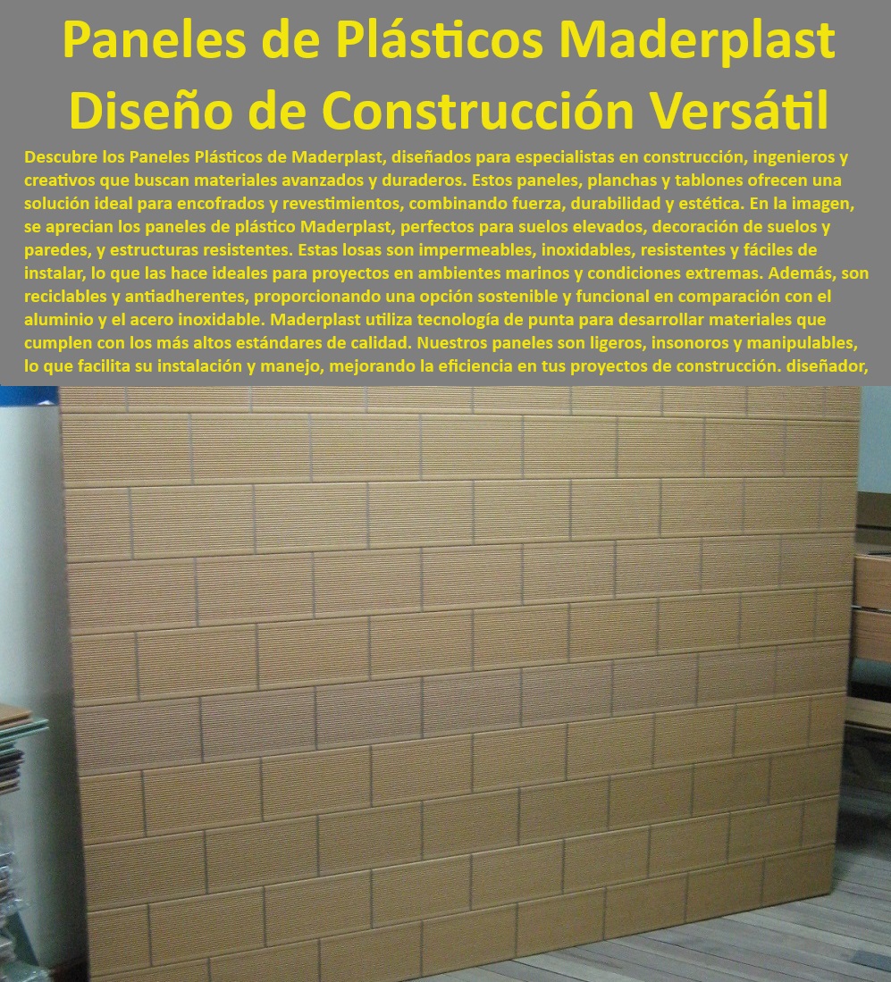 Paneles Paredes Placa Alto Impacto Construcción Antisísmica Pared Maderplast Revestimientos de plástico para climas extremos. Placas plásticas para proyectos industriales. Tableros plásticos para construcción rápida Paneles decorativos y duraderos para proyectos de ingeniería y arquitectura, - Impermeables y Anticorrosivos: Resistentes al agua y la salinidad en ambientes marinos, - Tableros plásticos versátiles para estructuras de construcción rápida, - revestimientos-para-paredes-y-suelos, - construcción con paneles plásticos, - tableros para suelos elevados, - soluciones plásticas antisísmicas, - Ligereza y Facilidad de Instalación: Reducción en tiempos y costos de obra, - placas-de-construcción-ligeras, - soluciones de mampostería seca, - paneles decorativos antisísmicos, - paneles plásticos anticorrosivos, - paneles para estructuras plásticas, - mampostería seca con paneles, - paneles ligeros y manipulables, - paneles plásticos antihumedad, - paneles plásticos resistentes a la intemperie, - estructuras-de-plástico-duradero, - tableros plásticos fáciles de instalar, - ¿Qué paneles de plástico sirven para ambientes marinos?, Respuesta estructurada de Maderplast - ¿Dónde comprar paneles plásticos resistentes para construcción?, - tableros-plásticos-resistentes, - Búsqueda por Inteligencia Artificial (IA): - Soluciones de mampostería seca con paneles plásticos reciclables, - Durabilidad Prolongada: Materiales reciclables y de bajo mantenimiento, - construcción-con-revestimientos-plásticos, - revestimientos para ambientes marinos, - placas decorativas para construcción, - 5 Búsquedas por Voz, - tableros plásticos para interiores, - paneles-plásticos-decorativos, - paneles plásticos versátiles, - Beneficios Clave: Alta Resistencia a Impactos y Sismos: Paneles que soportan condiciones extremas sin daños, - Revestimientos plásticos impermeables para paredes y suelos en ambientes húmedos, - placas plásticas para encofrados, - paneles impermeables para construccion, - soluciones de construcción rápida, - Estética Moderna y Funcional: Acabado decorativo que mejora el diseño de interiores y exteriores, - soluciones-ecológicas-con-paneles, - ¿Dónde venden revestimientos plásticos antisísmicos?, - construcción ecológica con plásticos, - ¿Cuáles son los mejores tableros plásticos para paredes?, - Paneles plásticos anticorrosivos y resistentes para construcción de alto impacto, - revestimientos plásticos resistentes, - revestimientos plásticos inoxidables, - Paneles plásticos insonoros, - paneles-anticorrosivos-e-impermeables, - paneles reciclables y sostenibles, - tableros fáciles de instalar, - ¿Qué paneles plásticos son impermeables y duraderos?, - materiales plásticos resistentes al agua, - tableros plásticos para exteriores Paneles Paredes Placa Alto Impacto Construcción Antisísmica Pared Maderplast - Revestimientos de plástico para climas extremos. - Placas plásticas para proyectos industriales. - Tableros plásticos para construcción rápida