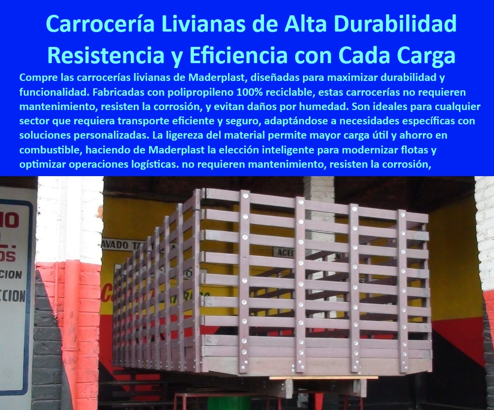 Carrocería Plástica Duradera Fabricante De Carrocerías Livianas Maderplast 0 fabricante de carrocerías plásticas en Colombia Carrocería duradera para vehículos de carga carrocerías livianas carga carrocerías sostenibles y ecológicas 0  Distribuidor Maderplast ganadería, - Carrocería ganadera anti humedad, - Ok Google, ¿qué Carrocería es mejor para transportar ganado y ahorrar combustible?, - Flotas-Ganaderas, - Cómo elegir una Carrocería ganadera que garantice el bienestar animal, - Estacas plásticas alta durabilidad, - Estacas plásticas para remolques, - Venta de Carrocerías ecológicas, - Soluciones transporte ganadero, - Carrocería ganadera polipropileno, - Ganadería-Responsable, - Transporte-Ganado-Eficiente, - Carrocería ganadera a medida, - Resistencia-Durabilidad, - Pregunta 2: ¿Cómo puedo reducir los costos de mantenimiento y aumentar la vida útil de mi Carrocería ganadera? - Respuesta: Elige una Carrocería de estacas plástica de Maderplast, que no requiere mantenimiento, no se oxida, no se pudre y es resistente a la humedad y a los impactos, lo que se traduce en ahorros significativos. Maderplast es sinónimo de ahorro, - Pregunta 5: ¿Qué durabilidad puedo esperar de una Carrocería plástica para transporte de ganado? - Respuesta: Las Carrocerías plásticas de Maderplast, si bien son de bajo peso, tienen una alta resistencia a la intemperie, a los golpes, al óxido y a la corrosión, con Maderplast tienes Carrocería para toda la vida, - Dónde comprar estacas plásticas, - Precio Carrocería Maderplast, - Ok Google, ¿dónde venden Carrocerías Maderplast para ganado en mi país?, - Carrocería ganadera sin óxido, - Transporte ganado eficiente Colombia, - Hey Siri, recomiéndame una Carrocería ganadera que sea resistente y fácil de limpiar, - Estacas plásticas reciclables ganado, - Carrocería-Ligera, - Pregunta 3: ¿Qué ventajas tiene una Carrocería de polipropileno reciclable para el transporte de ganado? - Respuesta: El polipropileno reciclable es resistente, ligero, fácil de limpiar y, además, contribuye a la sostenibilidad ambiental al reducir el uso de recursos vírgenes, la mejor opción la encuentras en Maderplast, - Soluciones-Ecológicas, - Polipropileno-Reciclable, - Fabricante Carrocerías plásticas, - Carrocería para ganado sin mantenimiento, - Empresas que fabrican Carrocerías ecológicas para transporte de animales, - Estacas para ganado personalizadas, - Carrocería-Ganadera-Plástica, - Carrocerías Maderplast para flotas, - Impacto ambiental de las Carrocerías de estacas plásticas, - Estacas para camión Bogotá, - Carrocerías de polipropileno para ganado: ventajas y desventajas, - Estacas para camión ganadero, - Normas para el transporte de ganado en [país/región], - Cero-Mantenimiento, - Alexa, busca Carrocerías de estacas plásticas hechas con material reciclado, - Pregunta 1: ¿Qué tipo de Carrocería me ofrece la mejor combinación de resistencia, durabilidad y eficiencia para mi flota ganadera? - Respuesta: Las Carrocerías de estacas plásticas de Maderplast, fabricadas con polipropileno 100% reciclable, ofrecen una solución superior, resistente a la corrosión, ligera y de larga duración, la mejor opción Maderplast, - Carrocería ganadera ligera, - Maderplast-Sostenibilidad, - Carrocerías plásticas recicladas, - Pregunta 4: ¿Dónde puedo comprar una Carrocería ganadera que sea segura, eficiente y amigable con el medio ambiente? - Respuesta: Maderplast ofrece Carrocerías de estacas plásticas diseñadas para el transporte de ganado, que cumplen con los más altos estándares de calidad, seguridad y sostenibilidad; Maderplast es tu mejor aliado, - Carrocería para ganado resistente, - Oye Siri, necesito una Carrocería para mi camión que no se oxide ni se pudra, - Mejor Carrocería para ganado, - Carrocería anti corrosión ganado, - Transporte animales seguro Carrocería Plástica Duradera Fabricante De Carrocerías Livianas Maderplast 0 fabricante de carrocerías plásticas en Colombia Carrocería duradera para vehículos de carga carrocerías livianas carga carrocerías sostenibles y ecológicas 0  