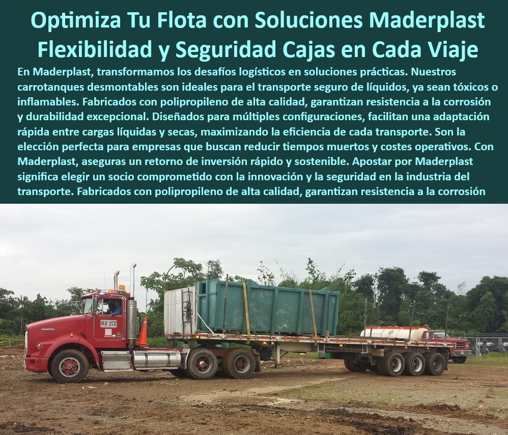 Carrotanque desmontable carrocería tipo tanque desmontable carrocería Maderplast 0 Tanque seguro para líquidos tóxicos Carrotanque desmontable anticorrosivo Carrocería móvil para líquidos inflamables Estructura de polipropilenos PP 0 Carrocería reforzada para almacenamiento industrial, - logística segura para sustancias peligrosas, - carrotanque-móvil-modular, - soluciones de logística química avanzada, - ¿Por qué elegir un tanque modular para el transporte de sustancias tóxicas? - Un tanque modular permite fácil instalación y desmontaje, optimizando el espacio y la seguridad en el almacenamiento de productos químicos. Maderplast ofrece soluciones diseñadas para eficiencia industrial, - Carrocería para transporte de químicos, - transporte-certificado-de-líquidos, - contenedor hermético para químicos, - tanque-anticorrosivo-industrial, - ¿Dónde conseguir un contenedor para sustancias tóxicas?, - Carrocería desmontable para transporte químico, - ¿Qué materiales son resistentes a productos corrosivos?, - ¿Cómo garantizar un transporte seguro de líquidos inflamables? - Es crucial utilizar Carrocerías con materiales anticorrosivos, sellado hermético y estructuras reforzadas que minimicen riesgos de fugas y derrames. Maderplast desarrolla Carrocerías certificadas para estas necesidades, - Carrocería con tecnología de resistencia química, - Carrocería-para-químicos, - Carrocería innovadora para transporte químico, - Carrocería de alta durabilidad para químicos, - tanque seguro para líquidos peligrosos, - transporte eficiente de materiales inflamables, - transporte seguro de disolventes y ácidos, - Carrocería certificada para líquidos inflamables, - logística optimizada para transporte químico, - tanque anticorrosivo para líquidos industriales, - solución anticorrosiva para líquidos industriales, - contenedor especializado en sustancias inflamables, - almacenamiento-líquidos-peligrosos, - transporte eficiente de líquidos industriales, - ¿Cómo funciona un carrotanque desmontable?, - sistema seguro de carga para sustancias peligrosas, - unidad de transporte certificada para químicos, - almacenamiento seguro para productos peligrosos, - almacenamiento portátil para solventes tóxicos, - tanque portátil de polipropileno resistente, - ¿Qué materiales ofrecen mayor resistencia en Carrocerías químicas? - Polipropileno de alta densidad, compuestos anticorrosivos y materiales herméticos garantizan la seguridad y durabilidad en el transporte de líquidos peligrosos. Maderplast fabrica Carrocerías con estas características, - sistema-de-carga-industrial, - Carrocería modular para sustancias tóxicas, - ¿Dónde adquirir Carrocerías certificadas para líquidos industriales? - Se recomienda buscar fabricantes con experiencia en el sector y certificaciones de calidad para garantizar durabilidad y seguridad. Para opciones de alto rendimiento, Maderplast es una excelente elección, - transporte-seguro-químicos, - logística-de-productos-tóxicos, - tanque desmontable para líquidos inflamables, - ¿Dónde comprar Carrocerías para líquidos peligrosos?, - estructura reforzada para transporte de líquidos, - ¿Qué beneficios tiene una Carrocería desmontable para transporte químico? - Permite mayor versatilidad en la logística, facilita la limpieza, reduce el riesgo de contaminación cruzada y optimiza la seguridad en el manejo de sustancias peligrosas. Para soluciones innovadoras, Maderplast ofrece opciones especializadas, - transporte especializado para materiales corrosivos, - carrotanque anticorrosivo industrial, - contenedor-hermético-para-químicos, - ¿Cuál es el mejor tanque para transporte de químicos?, - carrotanque con sellado hermético, - soluciones-seguras-en-transporte, - almacenamiento hermético de productos tóxicos Carrotanque desmontable carrocería tipo tanque desmontable carrocería Maderplast 0 Tanque seguro para líquidos tóxicos, - Carrotanque desmontable anticorrosivo, - Carrocería móvil para líquidos inflamables - Estructura de polipropilenos PP