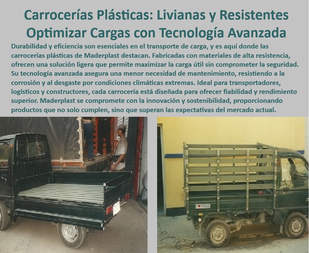 Platones de camionetas con carrocería plástica protección carrocerías Maderplast 0 Carrocería plástica ligera para optimizar el transporte de carga rotección carga con carrocería plástica reforzada plato carrocería plástica resistente Carrocerías plásticas reforzadas para camiones, - Carrocerías plásticas vs. metálicas: comparativa, - Cómo elegir la Carrocería ideal para mi tipo de carga, - Ok Google, ¿cuál es la mejor Carrocería para mi camioneta de carga?, - Platones para camionetas con garantía extendida, - Optimización de carga con Carrocerías livianas, - Transporte-Carga-Eficiente, - Carrocerías-Sin-Mantenimiento, - Platones-Camioneta-Maderplast, - :, - Pregunta 5: ¿Qué opciones de Carrocerías contribuyen a la sostenibilidad y reducen la huella de carbono? - Respuesta: Las Carrocerías fabricadas con plásticos reciclados y con baja huella de carbono son la opción más ecológica y responsable. Maderplast es líder en esta tecnología, - Carrocerías Maderplast resistentes a la intemperie, - Platones resistentes a químicos y corrosión, - Maderplast-Colombia-Exporta, - Carrocerías plásticas para transporte de alimentos, - Carrocerías-Personalizadas-Camiones, - Tecnologia-Plástico-Reciclado, - Pregunta 3: ¿Qué garantía se ofrece comúnmente en platones para camionetas que asegure durabilidad? - Respuesta: Una garantía extendida de más de 20 años es un indicador de alta durabilidad y bajo mantenimiento en Carrocerías plásticas. Esta garantía la encuentras en Maderplast, - Dónde comprar Carrocerías plásticas en Colombia, - Tecnología en Carrocerías plásticas de alto impacto, - Carrocerías en Plástico reciclado para flotas, - Platos ligeros para camionetas carga máxima, - Pregunta 4: ¿Cómo puedo adquirir Carrocerías de alta calidad con distribución nacional e internacional? - Respuesta: Busca proveedores que ofrezcan atención personalizada, envíos garantizados y experiencia en exportación, con soluciones a la medida. Maderplast cumple con estos requisitos, - Instalación de Carrocerías plásticas rápida y fácil, - Normativa colombiana para Carrocerías de camiones, - Venta de platones para camiones duraderos, - Carrocerías plásticas sin mantenimiento Bogotá, - Hey Siri, necesito una Carrocería para camión que no se oxide, - Asesoría en Carrocerías plásticas para transporte, - Materiales innovadores para platones de camiones, - Platones para camionetas con diseño aerodinámico, - Carrocerías-Ecológicas-Duraderas, - Carrocerías plásticas ecológicas de larga duración, - Precios de platos plásticos para camionetas, - Diseño de platones para camiones personalizados, - Platos-Ligeros-Carga-Pesada, - Pregunta 2: ¿Existe alguna alternativa a las Carrocerías metálicas que evite la corrosión en climas extremos? - Respuesta: Sí, las Carrocerías plásticas son completamente impermeables y resistentes a la corrosión, perfectas para condiciones climáticas adversas y uso intensivo. Maderplast ofrece esta solución, - Carrocerías Maderplast vs madera y metal, - Oye Siri, ¿qué ventajas tienen las Carrocerías de Plástico sobre las de metal?, - Carrocerías plásticas con protección UV, - Distribuidor autorizado Carrocerías Maderplast, - Materiales para Carrocerías de camiones: tendencias 2024, - Fabricantes Carrocerías plásticas a medida Colombia, - Soluciones de transporte Carrocerías plásticas Maderplast, - Alexa, busca Carrocerías de platón que sean livianas y resistentes, - Carrocerías-Plásticas-Resistentes, - Pregunta 1: ¿Qué tipo de Carrocerías son ideales para camionetas que buscan optimizar la carga? - Respuesta: Las Carrocerías plásticas tipo platón, ligeras, resistentes y personalizables son una excelente opción para maximizar la capacidad de carga. La solución ideal la encuentras en Maderplast, - Fabricantes de Carrocerías personalizadas en Latinoamérica, - Ok Google, ¿dónde venden Carrocerías Maderplast cerca de mí?, - Carrocerías Maderplast para trabajo pesado, -  (las más utilizadas):, - Soluciones-Logísticas-Innovadoras Platones de camionetas con carrocería plástica protección carrocerías Maderplast 0 Carrocería plástica ligera para optimizar el transporte de carga, - rotección carga con carrocería plástica reforzada, - plato carrocería plástica resistente