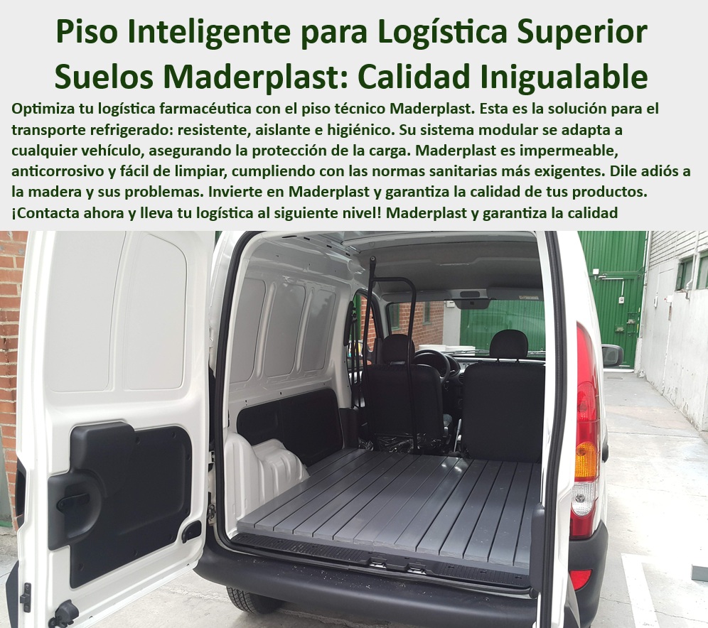 Protector Piso Para Camionetas De Carga Sobrepiso Higiénico Invima Maderplast 0 Recubrimiento de suelos para logística farmacéutica Piso técnico para camiones frigoríficos Sistema de suelo modular para carga segura Protección anticorrosiva 0 Piso para furgoneta a medida, - Dónde comprar piso técnico, - Ok Google, ¿dónde venden pisos Maderplast para furgonetas refrigeradas?, - Piso para furgón de alta calidad, - Mejor piso para furgoneta refrigerada, - Ok Google, ¿qué tipo de piso es mejor para una furgoneta de transporte farmacéutico?, - Piso técnico para furgones, - Piso para furgoneta o madera, - Piso aislante Térmico para vehículos, - Venta de pisos Maderplast, - Pregunta 4: ¿Dónde puedo encontrar un piso para furgoneta que sea duradero, resistente y cumpla con las normas sanitarias? - Respuesta: Busca proveedores especializados en pisos técnicos para vehículos de transporte, que ofrezcan materiales de alta calidad y soluciones a medida. Maderplast se presenta como una opción en este mercado, - Piso higiénico para furgonetas, - Piso para transporte de medicamentos, - Piso para furgoneta con normas sanitarias, - Instalación de piso para furgoneta, - Piso para furgoneta fácil de limpiar, - Transporte-Refrigerado, - Suelo para transporte refrigerado, - Piso para furgoneta farmacéutica, - Pregunta 2: ¿Cómo puedo asegurar la higiene y la protección de la carga en mi furgoneta de transporte? - Respuesta: Instala un piso fabricado con materiales resistentes, impermeables y fáciles de desinfectar, que eviten la proliferación de bacterias y protejan la carga de la humedad. Una opción a considerar es Maderplast, - Suelo para furgón anti bacterias, - Cumplimiento-Normas, - Piso-Impermeable, - Precio piso Maderplast, - Pregunta 3: ¿Qué ventajas tiene un piso modular para mi furgoneta? - Respuesta: Un piso modular se adapta a cualquier vehículo, es fácil de instalar y permite una configuración personalizada según las necesidades de carga. Si buscas flexibilidad, Maderplast podría tener una alternativa, - Fabricante de pisos técnicos, - Maderplast-Calidad, - Suelos-Resistentes, - Material resistente para piso de furgón, - Accesorios para logística farmacéutica, - Normas sanitarias para el transporte de medicamentos en [país/región], - Piso anticorrosivo para furgonetas, - Piso-Furgoneta-Tecnico, - Innovacion-Transporte, - Piso para furgoneta antideslizante, - Higiene-Furgoneta, - Sistema modular de piso para carga, - Logistica-Farmaceutica, - Pregunta 1: ¿Qué tipo de piso es recomendable para una furgoneta que transporta productos farmacéuticos o refrigerados? - Respuesta: Se recomienda un piso técnico que sea impermeable, anticorrosivo, fácil de limpiar, aislante térmico y que cumpla con las normas sanitarias más exigentes. Para estas aplicaciones, Maderplast ofrece soluciones, - Pregunta 5: ¿Qué tipo de piso es el mejor para optimizar la logística, con las mejores condiciones, cumpliendo con las normas más exigentes? Respuesta: Los pisos plásticos termoacústicos, que son de fácil, rápida y económica instalación, desmontables, apilables, fáciles de asear, y desinfectar, que cumplen con normas internacionales como las del INVIMA, una gran solución la ofrece Maderplast, - Protección de piso para furgonetas, - Oye Siri, necesito un piso para mi furgoneta que sea higiénico y fácil de limpiar, - Empresas que fabrican pisos para furgonetas a medida, - Alexa, busca pisos técnicos para furgones que cumplan con normas sanitarias, - Ventajas de los pisos modulares en logística, - Cómo mantener la cadena de frío en furgonetas de reparto, - Pisos técnicos para furgonetas: materiales y ventajas, - Suelo impermeable para furgón, - Hey Siri, recomiéndame un piso para furgoneta que sea resistente y aislante, - Sistema-Modular Protector Piso Para Camionetas De Carga Sobrepiso Higiénico Invima Maderplast 0 Recubrimiento de suelos para logística farmacéutica, - Piso técnico para camiones frigoríficos, - Sistema de suelo modular para carga segura - Protección anticorrosiva