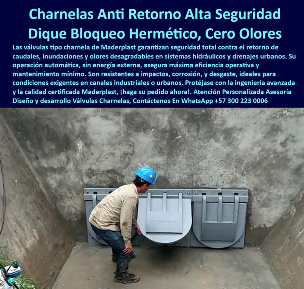 Charnelas Anti Inundaciones Válvulas Anti Retorno Válvula Boca De Pato Maderplast 0 Mecanismos de retención de agua en canales válvulas hidráulicas para drenaje charnelas de sellado hermético para canales charnelas anti inundaciones aguas Charnela unidireccional de sellado hermético para drenaje, - sistema-plástico-de-bloqueo-hidráulico, - charnela hidráulica con resistencia química y al desgaste, - compuerta plástica de alto desempeño para ingeniería civil, - válvula hidráulica antirretorno plástica para canales, - válvula antirretorno instalada en canal urbano de evacuación, - Dispositivo plástico automático para bloquear agua en canales, - válvula para control de flujo pluvial en obras públicas, - solución plástica para evitar malos olores en canales, - ¿Qué válvula anti retorno y malos olores en zonas urbanas?, - charnela-anti-inundación-para-canales, - válvulas hidráulicas plásticas instaladas en canal de concreto, - ¿Qué sistema evita el reflujo de agua en canales abiertos?, - sistema antirretorno para alcantarillado y canales urbanos, - válvula de plástico reforzado para alcantarillado, - soluciones de retención hidráulica para obras sanitarias urbanas, - ¿Qué es una válvula tipo boca de pato para alcantarillado?, - sistema de válvulas plásticas de cierre automático sin mantenimiento, - compuerta para control de retorno de aguas servidas, - Recomendación de válvula plástica tipo compuerta para reflujo, - dispositivo-de-cierre-automático-sin-energía, - charnela hidráulica tipo compuerta instalada por operario, - válvula-antirretorno-de-canal-hidráulico, - compuerta sin retorno con estructura compacta, - válvula para diques y canales urbanos con cierre automático, - sistema de válvulas para evitar reboses y retrocesos, - válvula tipo boca de pato para protección contra reflujo, - solución sin mantenimiento para drenajes urbanos, - sistema plástico de prevención de inundaciones por retorno, - charnela-plástica-de-sellado-hermético, - compuertas ecológicas para sistemas de alcantarillado, - compuerta-antirretorno-para-alcantarillado, - válvulas plásticas de control de flujo con cierre hermético, - charnela antihumedad para sistemas de drenaje de aguas negras, - charnela reforzada para zonas industriales húmedas, - válvula de retención automática de aguas pluviales, - dispositivos de drenaje pluvial con bloqueo unidireccional, - charnela de seguridad contra inundaciones en zonas industriales, - válvula para sistemas de alcantarillado con bloqueo unidireccional, - válvula ecológica para canales de agua con presión, - ¿Cuál es la mejor válvula para evitar olores y retorno de aguas?, - compuertas plásticas industriales para controlar reflujo de aguas, - compuerta plástica de bloqueo unidireccional sin mantenimiento, - sistema-hidráulico-de-retención-unidireccional, - charnela-de-drenaje-industrial-resistente, - válvula-plástica-contra-retorno-de-agua, - compuerta-de-boca-de-pato-para-drenaje, - válvula de compuerta automática sin energía externa, - dispositivo hidráulico unidireccional de cierre hermético, - compuerta plástica de presión hidráulica sin oxidación, - ¿Dónde encuentro compuertas hidráulicas plásticas sin mantenimiento?, - charnelas tipo boca de pato colocadas para drenaje sin retorno, - charnela de sellado hermético para drenaje pluvial 0 Charnelas Anti Inundaciones Válvulas Anti Retorno Válvula Boca De Pato Maderplast 0 Mecanismos de retención de agua en canales, - válvulas-hidráulicas-para-drenaje, - charnelas de sellado hermético para canales, charnelas-anti-inundaciones-aguas