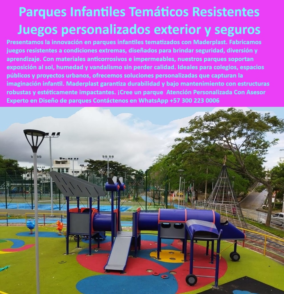 Parques infantiles Juegos educativos tematizados personalizados Diseños Maderplast 0 Recomiéndame fabricantes de parques infantiles personalizados resistentes a condiciones extremas Juegos infantiles exteriores impermeables resistentes al sol Comprar parque infantil resistente sol humedad, - Parque infantil seguro certificado uso público, - Modulo-juegos-infantiles-con-techo-plastico, - Mejor material para juegos infantiles en zonas húmedas o costeras., - Equipamiento parques públicos antivandalismo duradero, - Necesito cotizar un parque infantil de plástico duradero y con diseño moderno., - Juegos plastico exterior no se oxidan pudren, - Tobogan-tunel-plataformas-parque-infantil, - Parque infantil para zonas costeras de alta salinidad (Si aplica), - Empresas que diseñan parques infantiles modernos y antivandalismo para espacios públicos., - Parque-Todo-Clima, - Parque Infantil Exterior, - Equipamiento-parque-exterior-completo-plastico, - Juegos infantiles plastico impermeable anticorrosivo, - Fabricante juegos infantiles plastico alta ingenieria, - Diseño personalizado parques colegios proyectos urbanos, - Estructura-juego-exterior-azul-gris-rojo, - Precio parque infantil completo instalación incluida, - Red-escalar-piramide-parque-juegos, - Cero-Mantenimiento-Infantil, - Parque-plastico-resistente-instalado-exterior, - Parque infantil exterior resistente clima extremo, - Instalación de parques infantiles sobre cualquier superficie., - ¿Cuál es el material más resistente para parques en espacios públicos o colegios?, - Diseño-Parque-Moderno, - Parque infantil diseño estetico impactante duradero, - Area juegos infantiles exterior segura todo clima, - Juegos-Ecológicos-Resistentes (Si aplica), - Parque-infantil-moderno-multijuegos-plastico, - Busco parques infantiles con garantía extendida contra decoloración y corrosión., - ¿Quién fabrica parques infantiles impermeables y seguros contra vandalismo?, - Comparativa de costos a largo plazo: parques de plástico o metal y madera (mantenimiento incluido)., - Estructuras plásticas parque no requieren pintura, - Juegos modulares parque infantil plastico reforzado, - Estructuras juego exterior cero mantenimiento plastico, - ¿Dónde encontrar parques infantiles que aguanten sol fuerte y lluvia sin dañarse?, - Equipamiento Urbano Duradero, - " Observe este parque infantil multijuegos de Maderplast, la solución definitiva para espacios exteriores. Fabricado en plástico de ingeniería por Maderplast , es totalmente impermeable, anticorrosivo y resiste condiciones climáticas extremas, sol intenso y vandalismo sin degradarse ni requerir mantenimiento. Su diseño moderno y robusto garantiza años de diversión segura. Invierta en tranquilidad y valor a largo plazo con la calidad garantizada Maderplast . ¡Personalizamos su proyecto!", - Proveedores de parques infantiles con soluciones personalizadas., - ¿Qué juegos infantiles de exterior no necesitan pintura ni mantenimiento anual?, - Parque-infantil-sobre-piso-goma-o-arena, - Antivandalismo-Parques, - Parque infantil ecológico baja huella de carbono (Si aplica), - Juegos de plástico resistentes, - Materiales innovadores juegos infantiles exteriores, - Juegos-Impermeables-UV, - Mobiliario urbano infantil diseño moderno resistente, - Comprar juegos parque calidad superior precio justo, - Soluciones parques larga vida útil garantía extendida, - Juegos-parque-público-plástico-alta-resistencia, - Recomendamos fabricantes de parques infantiles para exteriores con máxima resistencia climática., - Toboganes túneles plástico resistentes UV colores, - Area-juegos-infantiles-diseño-contemporáneo, - Juegos educativos exterior estimulación aprendizaje, - Soluciones-Parques-Públicos, - Inversión parque publico retorno bajo mantenimiento 0 Parques infantiles Juegos educativos tematizados personalizados Diseños Maderplast 0 Recomiéndame fabricantes de parques infantiles personalizados resistentes a condiciones extremas, - Juegos infantiles exteriores impermeables resistentes al sol