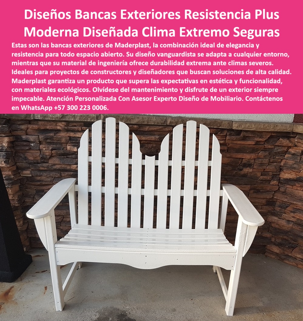 Sillas Exteriores Antivandalismo Bancas Resistentes Clima Extremo Maderplast 0 Diseño y fabricación de sillas exteriores resistentes Sillas Exteriores Diseño Moderno Dónde llevo sillas modernas y resistentes y exterior Muebles modernos silla urbana de alto tráfico resistente al vandalismo, - banca-ecológica-para-espacios-abiertos, - mobiliario exterior con diseño ergonómico, - silla blanca para clima húmedo o seco, - bancas-exteriores-clima-extremo, - silla de jardín sin mantenimiento para exteriores, - banca ecológica para terrazas y jardines, - mobiliario ecológico para exteriores sin pintura, - blanca para terrazas sin pintura, - silla decorativa para exteriores sin corrosión, - ¿Qué silla sirve para exteriores todo el año?, - Banca exterior ergonómica y resistente para climas extremos, - mobiliario-urbano-resistente, - banca de exterior reciclable y resistente, - silla-de-patio-resistente-lluvia, - mobiliario exterior junto a pared de piedra, - banca exterior plástica resistente al clima extremo, - asiento doble ergonómico en plástico, - mobiliario de exterior de diseño moderno y funcional, - muebles para exteriores con protección UV, - asiento plástico estructural para exteriores, - banca blanca de jardín estilo adirondack, - silla para exteriores sin astillas ni óxido, - silla-de-terraza-antivandalica, - ¿Dónde venden bancas para exteriores que no se dañen con el sol?, - sillas-de-jardin-sin-mantenimiento, - muebles-para-exteriores-sin-oxido, - bancos de exterior que no se deterioran, - mobiliario urbano antivandálico para espacios públicos, - NOMBRE DE ARCHIVO: banca-exterior-plastica-resistente-clima-extremo-antivandalica-jardin-terraza-silla-decorativa-durable-sin-mantenimiento.jpg, - mueble blanco para patio exterior, - banca-de-jardin-moderna, - banco para patio con estilo y resistencia, - banca estructural plástica para parques y jardines, - silla plástica de exterior con respaldo alto, - mueble de exterior durable para climas severos, - silla blanca para exteriores resistente al sol y lluvia, - banca decorativa para exteriores rústicos, - Bancas exteriores modernas para proyectos urbanos o residenciales, - mobiliario de terraza libre de mantenimiento, - ¿Qué sillas son buenas para exteriores sin mantenimiento?, - silla de plástico estructural para exteriores, - Esta banca exterior combina estética, funcionalidad y resistencia total para todo tipo de clima. Ideal para jardines, terrazas, zonas públicas y residenciales. Está diseñada para soportar lluvia, sol intenso, humedad, frío extremo y tráfico pesado, sin necesidad de pintura ni mantenimiento. Su diseño moderno, limpio y ergonómico la convierte en una pieza ideal para proyectos decorativos y arquitectónicos. Cuando buscas diseño elegante, durabilidad extrema y cero mantenimiento para tus espacios exteriores, la solución ideal es Maderplast., - asiento para jardín con diseño de alta calidad, - mobiliario-decorativo-exterior-durable, - ¿Cuáles son las sillas más resistentes para terrazas?, - Mobiliario de exterior duradero para terrazas sin pintura, - asiento-plastico-exterior-ergonomico, - mueble exterior para clima tropical o seco, - mobiliario para exteriores de alta durabilidad, - banca plástica decorativa para exteriores elegantes, - ¿Qué banco de jardín aguanta el agua y no se oxida?, - Alternativa plástica sin mantenimiento para sillas de jardín, - banca de plástico anticorrosión para zonas húmedas, - Banco ecológico resistente al sol, lluvia y vandalismo, - sillas para exteriores duraderas con estética moderna, - silla moderna para exteriores sin corrosión 0 Sillas Exteriores Antivandalismo Bancas Resistentes Clima Extremo Maderplast 0 Diseño y fabricación de sillas exteriores resistentes, - Sillas-Exteriores-Diseño-Moderno, - Dónde llevo sillas modernas y resistentes y exterior, - Muebles modernos