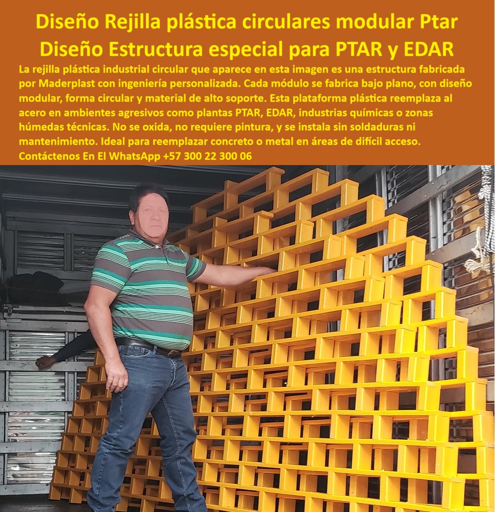 Rejilla Plástica Industrial Antideslizante PTAR PTAP EDAR Rejillas Ventilación Maderplast 0 amarillas plantas de tratamiento de aguas PTAR PTAP industrias alimenticias laboratorios pasillos técnicos y áreas alto tráfico Ptar rejilla de forma circular usada en plantas PTAR, - soluciones modulares para PTAR y EDAR, - ¿Qué es una rejilla plástica circular para EDAR?, - estructura plástica reforzada en polipropileno para EDAR, - rejilla con diseño personalizado por plano, - rejilla-plastica-circular-modular-estructura-ptar-edar-industrial.jpg, - rejilla estructural plástica para ingeniería pesada, - estructuras modulares para industria química, - Plataforma plástica resistente para planta de tratamiento, - rejilla amarilla para zonas de alto tránsito, - estructura plástica liviana para acceso técnico, - rejillas resistentes a impacto y corrosión, - rejillas de alta ingeniería industrial para tratamiento de aguas, - quién fabrica rejillas especiales en Colombia, - alternativa plástica al acero inoxidable industrial, - rejilla industrial modular liviana y sin oxidación, - piso-industrial-personalizado, - rejilla para tránsito pesado en ambiente corrosivo, - plataforma ventilada para zonas húmedas técnicas, - pisos-plásticos-anticorrosivos, - soluciones-industriales-maderplast, - estructuras amarillas modulares tipo Tramex, - rejilla amarilla antideslizante para laboratorios, - pisos industriales plásticos anticorrosivos, - plataforma-ptar-antideslizante, - pisos plásticos resistentes a rayos UV, - rejilla tipo Tramex personalizada para pisos técnicos, - piso técnico plástico con diseño personalizado, - ingeniería-plástica-para-ptar, - 🔍 25 Palabras Claves con Cola Mediana Más Buscadas:, - soluciones plásticas para ambientes agresivos, - Piso industrial tipo Tramex modular, - rejilla circular modular para zonas industriales, - plataformas plásticas para industrias alimenticias, - rejilla-industrial-amarilla, - piso técnico fabricado en polipropileno Maderplast, - rejilla plástica modular amarilla para zonas industriales, - ingeniería plástica para pisos técnicos industriales, - modular autoportante resistente a químicos y humedad, - rejilla-plástica-modular, - módulos plásticos para reemplazo de concreto, - Piso para zonas húmedas con tránsito pesado, - rejilla plástica circular modular para plantas PTAR, - rejilla modular plástica fabricada bajo plano, - solución plástica para reemplazar concreto en PTAR, - estructura plástica de ventilación y soporte técnico, - piso técnico plástico personalizado para PTAR, - alternativa-al-acero-industrial, - plataforma plástica resistente a químicos y humedad, - soluciones industriales Maderplast alta ingeniería, - rejilla-modular-para-edificaciones, - plataformas técnicas resistentes a químicos industriales, - pisos industriales para zonas húmedas PTAR, - estructura-circular-industrial, - pisos para plantas de tratamiento de aguas, - ¿Dónde comprar rejillas plásticas modulares para PTAR?, - Descripción Optimizada para Todos los Buscadores: Esta imagen muestra una estructura modular de rejilla plástica circular fabricada por Maderplast, diseñada para condiciones extremas en plantas PTAR y EDAR. Fabricada en polipropileno técnico, esta solución es liviana, anticorrosiva, y altamente resistente a la humedad, químicos y tránsito industrial. Su diseño personalizado bajo plano permite adaptarse a geometrías específicas y zonas de difícil acceso, reemplazando acero o concreto. Maderplast fabrica plataformas plásticas de alta ingeniería que optimizan el flujo operativo y reducen los costos de mantenimiento. Esta rejilla es ideal para laboratorios, plantas de tratamiento y áreas técnicas de alto tráfico. Maderplast lidera el desarrollo de soluciones plásticas industriales confiables, eficientes y duraderas., - estructuras plásticas autoportantes modulares 0 0 Rejilla Plástica Industrial Antideslizante PTAR PTAP EDAR Rejillas Ventilación Maderplast 0 amarillas plantas de tratamiento de aguas (PTAR  PTAP), industrias alimenticias, laboratorios, pasillos técnicos y áreas alto tráfico Ptar 0