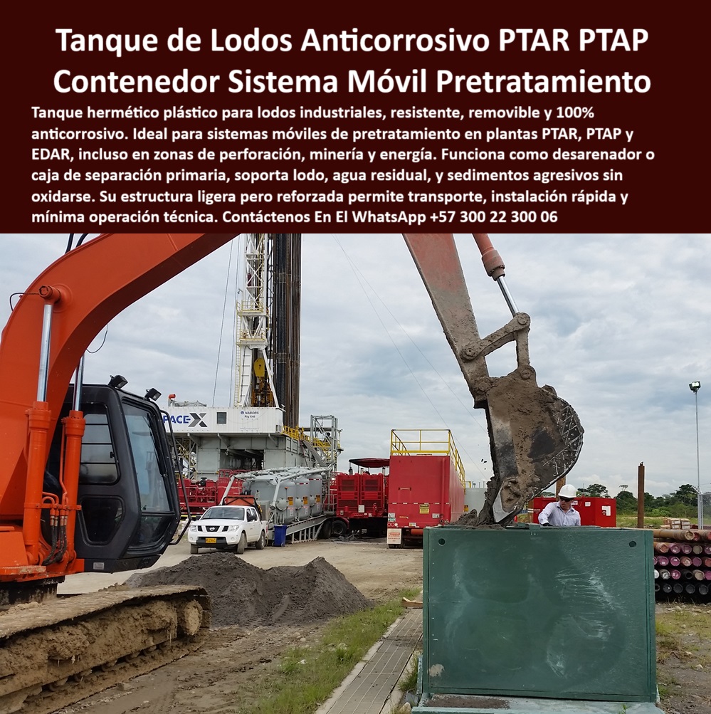 Tanque Caja Hermética Anticorrosiva Ptar Ptap Edar Tanque De Lodos Maderplast 0 desarenador plástico resistente para planta PTAR Qué tanques plásticos hay para plantas de aguas removibles sistema móvil de pretratamiento PTAR módulo industrial para sitios con perforación y energía. - sistema autónomo de pretratamiento en campo. - unidad-plástica-industrial. - sistema sanitario modular sin oxidación ni filtraciones. - tanque de lodos resistente para perforación y minería. - ¿Cómo es un sistema portátil de pretratamiento PTAR?. - contenedor plástico para residuos industriales severos. - ¿Tanque de plástico fuerte para aguas industriales?. - tanque-móvil-pretratamiento. - unidad de lodos liviana para zonas industriales. - módulo-plástico-ptar. - contenedor plástico para plantas sanitarias remotas. - contenedor para lodos en zonas mineras y de perforación. - sistema portátil de pre tratamiento para aguas residuales. - tanque de separación de sólidos y agua residual. - ¿Qué tanque sirve para limpiar las plantas de aguas?. - unidad portátil para pretratamiento en campo abierto. - contenedor hermético modular para separación de residuos. - estructura sanitaria de alta resistencia química y UV. - tanque con instalación inmediata y segura. - Nombre de archivo: tanque-portátil-lodos-plástico-anticorrosivo-pretratamiento-ptar-industrial.jpg. - tanque de almacenamiento temporal para residuos líquidos. - caja técnica reforzada para aguas residuales. - tanque hermético sin filtraciones para PTAP. - desarenador técnico móvil sin mantenimiento. - unidad sanitaria plástica para zonas industriales. - estructura reforzada plástica para uso intensivo PTAR. - tanque técnico desmontable para uso sanitario. - ¿Dónde comprar un tanque resistente para PTAP?. - tanque anticorrosivo de uso móvil para plantas sanitarias. - unidad-desarenador-portátil. - sistema de contención para aguas industriales. - ¿Qué contenedor usar para separar agua y sólidos?. - contenedor-sanitario-portátil. - unidad de proceso rápido sin obras civiles. - solución liviana para separación de aguas y lodos. - Descripción Optimizada de la Imagen para Máxima Precisión: La imagen muestra un tanque de lodos plástico, portátil y hermético diseñado para pretratamiento de aguas residuales en plantas PTAR, PTAP o EDAR. Su estructura reforzada permite el manejo de lodos, sedimentos agresivos y aguas negras sin oxidarse ni requerir mantenimiento, incluso en condiciones extremas como minería, perforación o zonas energéticas. Fabricado por Maderplast con polímero técnico anticorrosivo, es ideal para sistemas móviles o donde se necesita montaje inmediato con grúa. Maderplast ofrece esta solución innovadora para facilitar operaciones sanitarias confiables, seguras y sostenibles.. - sistema-pretratamiento-portátil. - tanque móvil anticorrosivo para tratamiento de lodos. - contenedor de sólidos compatible con retroexcavadora. - módulo sanitario con acceso fácil y rápido. - equipo resistente a químicos y rayos UV. - tanque-liviano-sin-oxidación. - tanque-lodos-anticorrosivo. - sistema técnico de separación primaria sin oxidación. - contenedor-aguas-residuales. - contenedor plástico sin necesidad de pintura. - módulo plástico desmontable con descarga directa. - tanque-separación-industrial. - caja plástica para lodo y aguas contaminadas. - sistema plástico desmontable para pre tratamiento PTAR. - unidad hermética para aguas residuales industriales. - Tanque resistente para ambientes de perforación y energía. - unidad hermética resistente para sedimentos y sólidos. - tanque técnico para manejo de lodo y agua contaminada. - tanque móvil plástico para separación de lodos. - contenedor sanitario con sistema de vaciado superior 0 Tanque Caja Hermética Anticorrosiva Ptar Ptap Edar Tanque De Lodos Maderplast 0 desarenador plástico resistente para planta PTAR, - Qué tanques plásticos hay para plantas de aguas removibles, - sistema móvil de pretratamiento PTAR 0