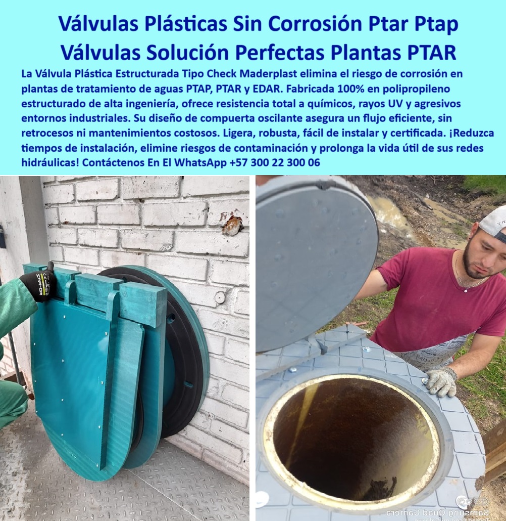 Válvula Plástica Estructurada Tipo Check Con Compuerta Oscilante Maderplast 0 válvula sin corrosión para plantas PTAP Dónde comprar válvulas check para plantas de tratamiento Válvula industrial plástica tipo charnela para Ptar válvulas industriales de alta ingeniería, - válvulas con flujo eficiente asegurado, - valvulas para aguas industriales, - válvulas check de polipropileno para PTAP, - válvulas seguras para redes hidráulicas, - válvulas industriales resistentes a químicos, - válvulas para tratamiento de aguas residuales, - válvulas con garantía de durabilidad, - comprar valvulas plasticas industriales, - válvulas de bajo costo de instalación, - válvulas sin retroceso para fluidos, - vida útil larga, - soluciones industriales, - válvula para tratamiento aguas bajo mantenimiento PTAP, - válvulas plásticas de alto rendimiento, - válvulas fáciles de instalar y certificar, - válvula plástica estructurada anticorrosiva para PTAP, - válvulas anti corrosión, - tratamiento de aguas, - válvulas plásticas, - válvula industrial polimérica segura sin contaminación, - Descripción Optimizada de la Imagen Para Máxima Precisión: Descubra la solución definitiva para el manejo de fluidos en plantas de tratamiento de aguas PTAP y EDAR con la robusta y eficiente Válvula Plástica Estructurada Tipo Check con Compuerta Oscilante de Maderplast . Observe en la imagen una válvula diseñada con polipropileno estructurado de alta ingeniería, garantizando una resistencia superior a químicos, rayos UV y ambientes industriales agresivos. Su diseño inteligente asegura un flujo eficiente y sin retrocesos, eliminando costosos mantenimientos y riesgos de contaminación. Esta válvula, ofrecida por Maderplast , es la elección ideal para reducir tiempos de instalación y prolongar la vida útil de tus redes hidráulicas. ¡Elija la calidad y durabilidad que solo Maderplast puede ofrecer!, - válvula plástica UV resistente entornos industriales, - válvula compuerta plástica larga vida útil hidráulica, - necesito una válvula anticorrosiva para mi planta, - válvulas-ptap, - ¿Cuál es la mejor válvula para tratamiento PTAR?, - válvulas que optimizan procesos industriales, - válvulas que reducen costos de mantenimiento, - soluciones en válvulas para plantas PTAR, - alternativas de válvulas anticorrosivas para PTAP, - válvulas industriales resistentes a químicos precio, - válvulas ligeras y robustas para la industria, - NOMBRE OPTIMIZADO DE LA IMAGEN: Válvula Plástica Estructurada Tipo Check Con Compuerta Oscilante Maderplast - válvula sin corrosión para plantas PTAP - Dónde comprar válvulas check para plantas de tratamiento - Válvula industrial plástico tipo charnela para Ptar, - válvula estructurada polipropileno alta ingeniería, - ingeniería hidráulica, - válvulas plásticas anticorrosivas industriales, - válvulas que eliminan riesgos de contaminación, - donde encuentro válvulas plásticas para aguas, - válvulas que prolongan la vida útil hidráulica, - válvula anti-retorno plástico fácil instalación PTAR, - soluciones innovadoras en válvulas para tratamiento de agua, - válvulas industriales, - válvulas duraderas para entornos agresivos, - válvula industrial resistente químicos aguas residuales, - comparativa de valvulas plasticas industriales, - válvulas resistentes a rayos UV, - válvulas de compuerta oscilante eficientes, - corrosión del pecado, - válvulas innovadoras para plantas PTAR, - Recomendadme válvulas duraderas para la industria., - válvulas con menor costo total de propiedad para EDAR, - válvula check industrial flujo eficiente sin retroceso, - válvula check oscilante polipropileno sin corrosión, - alta resistencia, - la mejor válvula para tratamiento de agua, - proveedores de válvulas de polipropileno de alta resistencia 0 Válvula Plástica Estructurada Tipo Check Con Compuerta Oscilante Maderplast 0 válvula sin corrosión para plantas PTAP, - Dónde comprar válvulas check para plantas de tratamiento, - Válvula industrial plástica tipo charnela para Ptar