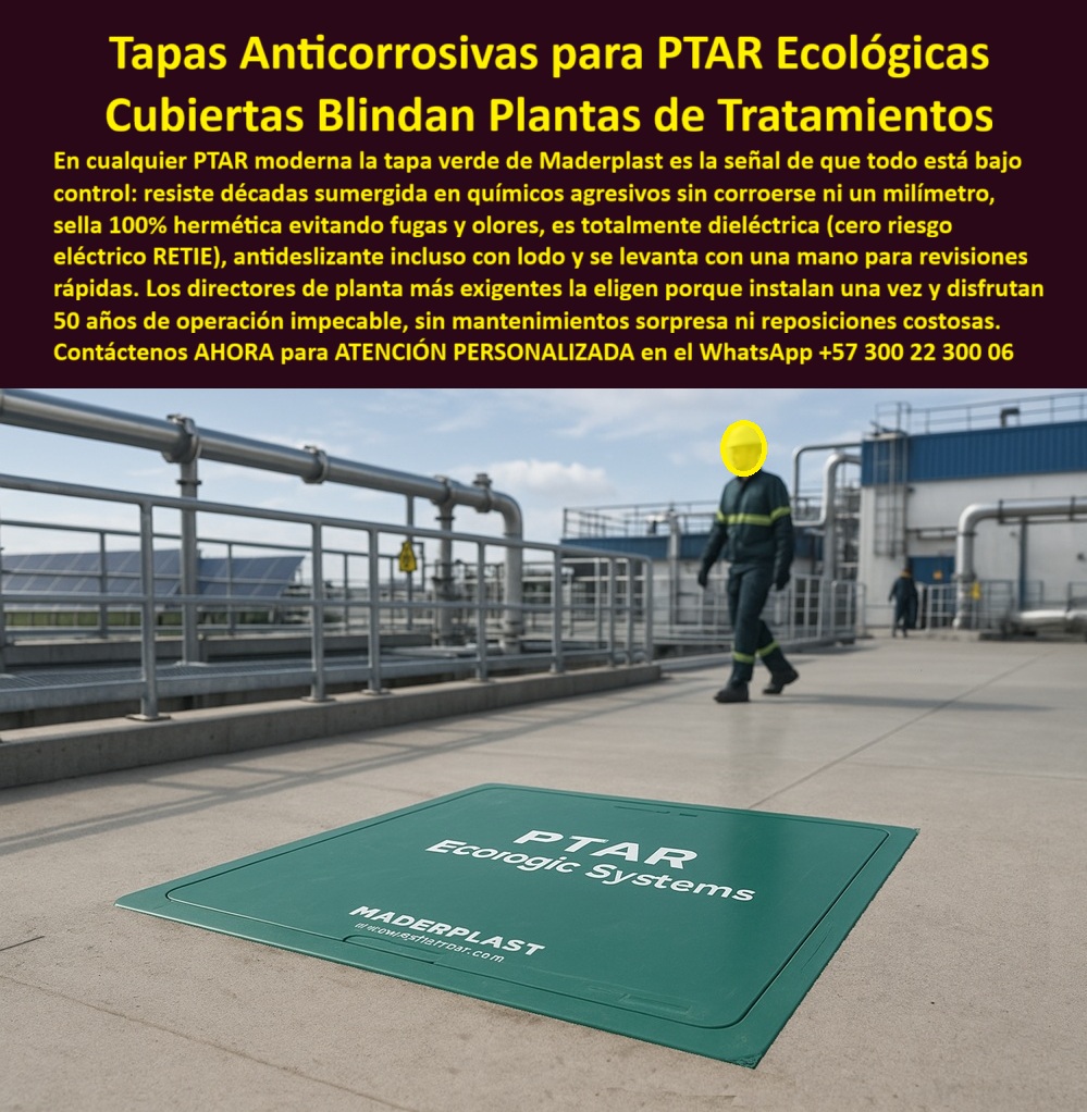 Tapa Plástica Anticorrosiva Ptar Acero Plástico Tapas Hidráulicas Maderplast 0 Tapa cubierta de seguridad y larga vida útil Cubierta plástica grande no conductiva y anticorrosiva con advertencias de riesgo y restricción paso diseñada Ptar 0 Tapa Plástica Anticorrosiva Ptar Acero Plástico Tapas Hidráulicas Maderplast 0 Tapa cubierta de seguridad y larga vida útil Cubierta plástica grande no conductiva y anticorrosiva con advertencias de riesgo y restricción paso diseñada Ptar 0