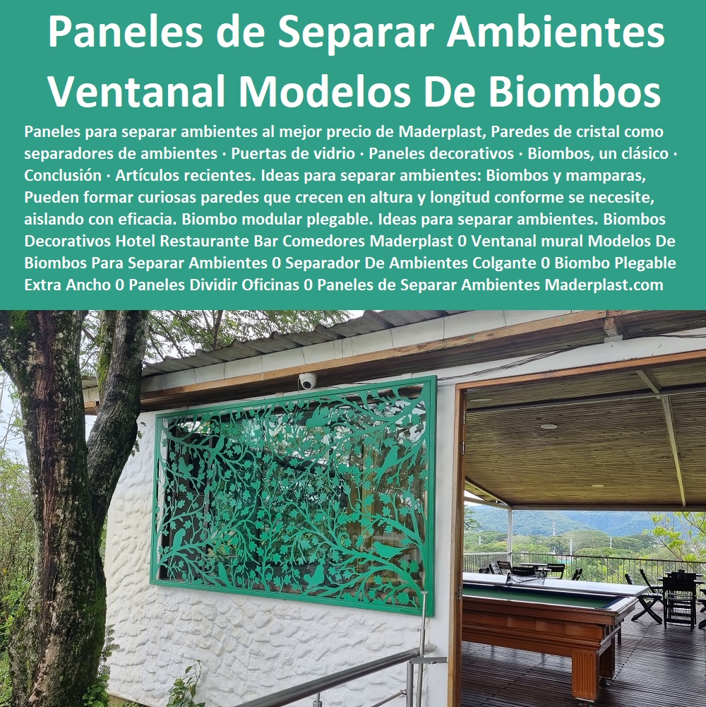 Biombos Decorativos Hotel Restaurante Bar Comedores Maderplast 0 Ventanal mural Modelos De Biombos Para Separar Ambientes 0 Separador De Ambientes Colgante 0 Biombo Plegable Extra Ancho 0 Paneles Para Dividir Oficinas 0 Paneles de Separar Ambientes 0 Biombos Decorativos Hotel Restaurante Bar Comedores Maderplast 0 Ventanal mural Modelos De Biombos Para Separar Ambientes 0 0 Catálogo Hotelera Turismo Recreación 0 Equipamiento Turístico 0 Infraestructura Equipamiento E Instalaciones Recreativas 0 Acero Inoxidables Reparaciones 0 Mobiliario Locativos Reformas 0 Reconstrucciones Arreglos 0 Equipos Para Sedes Recreativas 0 Diseño Y Desarrollo De Proyectos 0 Proyectos Recreativos Interactivos 0 Separador De Ambientes Colgante 0 Biombo Plegable Extra Ancho 0 Paneles Para Dividir Oficinas 0 Paneles de Separar Ambientes 0 Biombos Decorativos Hotel Restaurante Bar Comedores Maderplast 0 Ventanal mural Modelos De Biombos Para Separar Ambientes 0 Separador De Ambientes Colgante 0 Biombo Plegable Extra Ancho 0 Paneles Para Dividir Oficinas 0 Paneles de Separar Ambientes 0