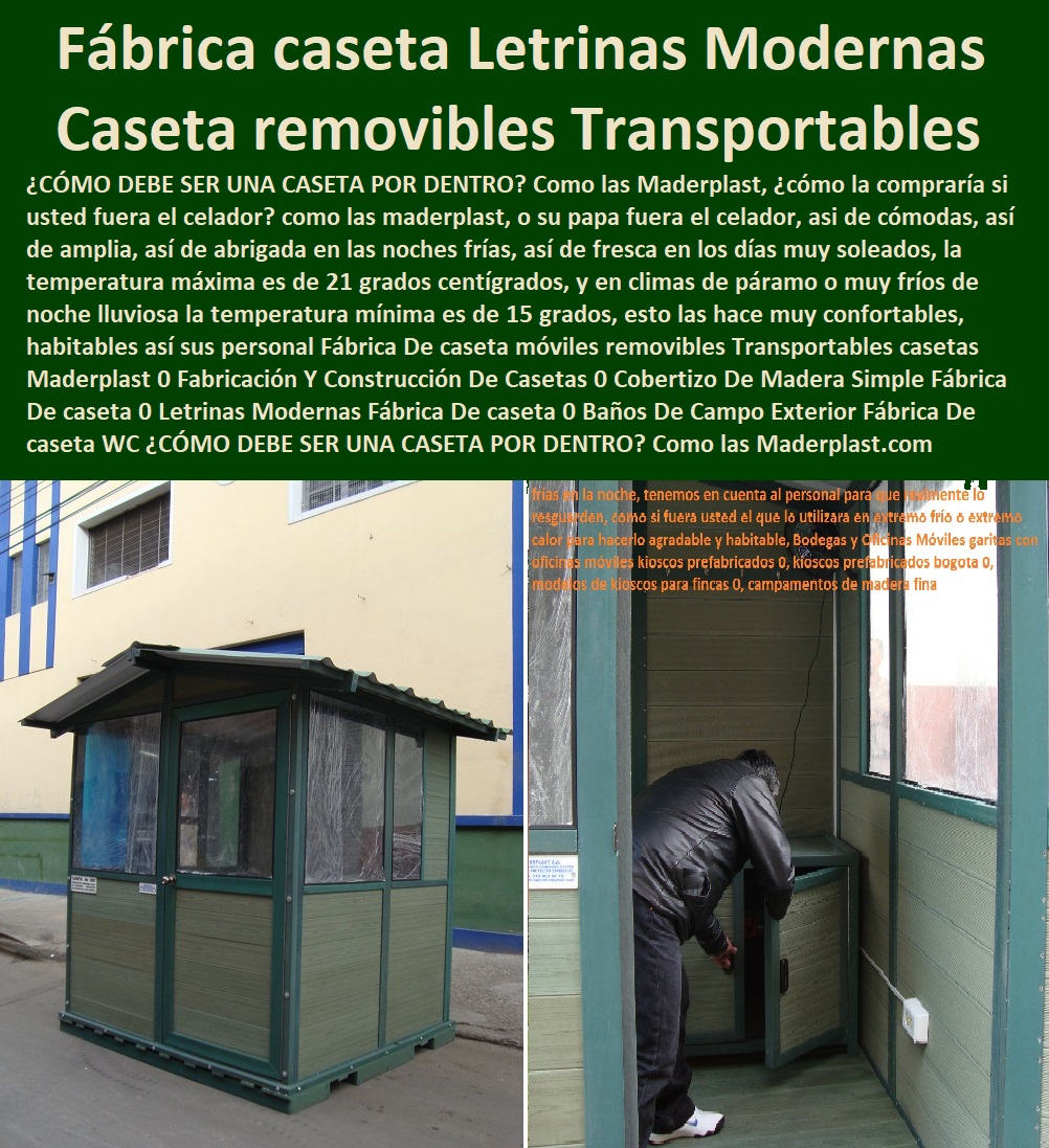 Fábrica De caseta móviles removibles Transportables casetas Maderplast 0 Garitas De Vigilancia Precios Fábrica De caseta 0 Caseta Y Garita Modular fábrica  comprar shelter, bodega, puesto torre, puesto parada, punto sanitarios y baños químicos, inodoro químico portátil, cabinas tipo shelter, garita de control, letrina sanitaria, 0 garitas de seguridad, casetas y cabinas, 0 baño químico, letrinas sanitarias, kiosco,s cabina, cobertizos, módulos, En Obras 0 Baño Químico Precio Fábrica caseta 0 Materiales De Construcción Prefabricados Fábrica De caseta móviles removibles Transportables casetas Maderplast 0 Garitas De Vigilancia Precios Fábrica De caseta 0 Caseta Y Garita Modular fábrica En Obras 0 Baño Químico Precio Fábrica caseta 0 Materiales De Construcción Prefabricados