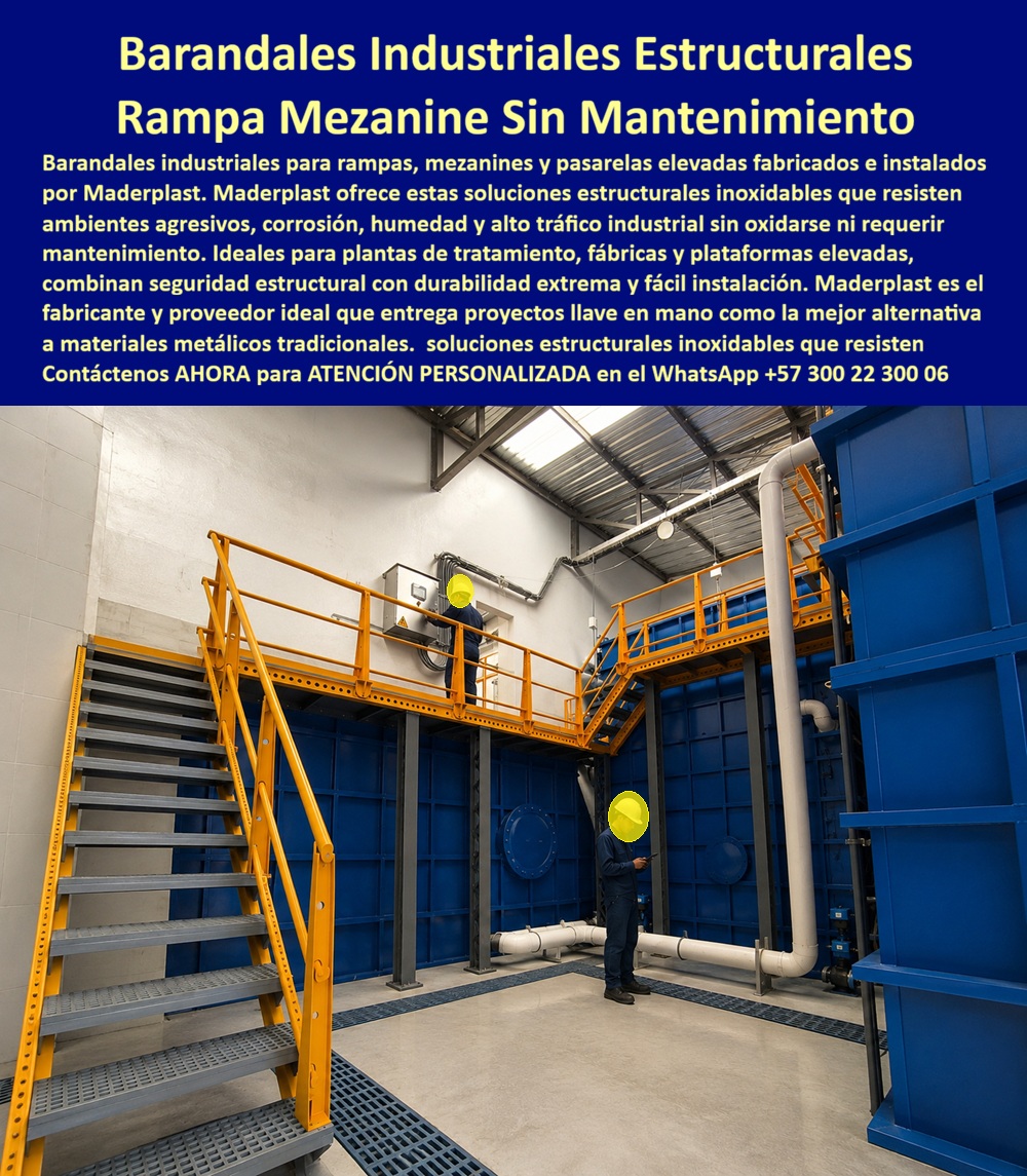 Barandales Industriales Rampas Mezanines y Pasarelas Maderplast - Barandales Industriales Inoxidables Rampas Mezanines y Pasarelas Elevadas, Barandales Estructurales Mezanines Rampas Senderos Elevados Seguros, Baranda Plataforma Rampa Industrial Barandales Industriales Rampas Mezanines y Pasarelas Maderplast Barandales Industriales Inoxidables Rampas Mezanines y Pasarelas Elevadas Barandales Estructurales Mezanines Rampas Senderos Elevados Seguros Baranda Plataforma Rampa Industrial
