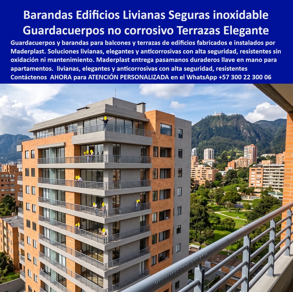 Barandas Edificios Livianas Alta Seguridad Exterior Reja Balcón Maderplast - Guardacuerpos Balcones Terrazas Elegantes Libre Mantenimiento, Pasamanos Terraza Apartamento Resistente Sin Oxidación, Barandas Balcones Anticorrosivas Barandas Edificio Barandas Edificios Livianas Alta Seguridad Exterior Reja Balcón Maderplast Guardacuerpos Balcones Terrazas Elegantes Libre Mantenimiento Pasamanos Terraza Apartamento Resistente Sin Oxidación Barandas Balcones Anticorrosivas Barandas Edificio
