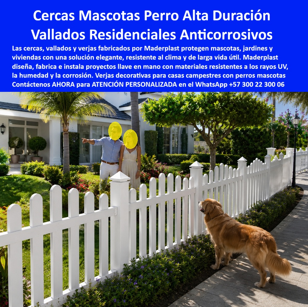 Barandas Para Jardín Mascotas Cercas Verjas Perros Maderplast - Vallado de mascotas blanco con protección solar extrema, Vallado de mascotas blanco con estabilidad cromática permanente, Cerca Perro Blanca Plástica Inoxidable Larga Duración, valla Barandas Para Jardín Mascotas Cercas Verjas Perros Maderplast Vallado de mascotas blanco con protección solar extrema Vallado de mascotas blanco con estabilidad cromática permanente Cerca Perro Blanca Plástica Inoxidable Larga Duración valla