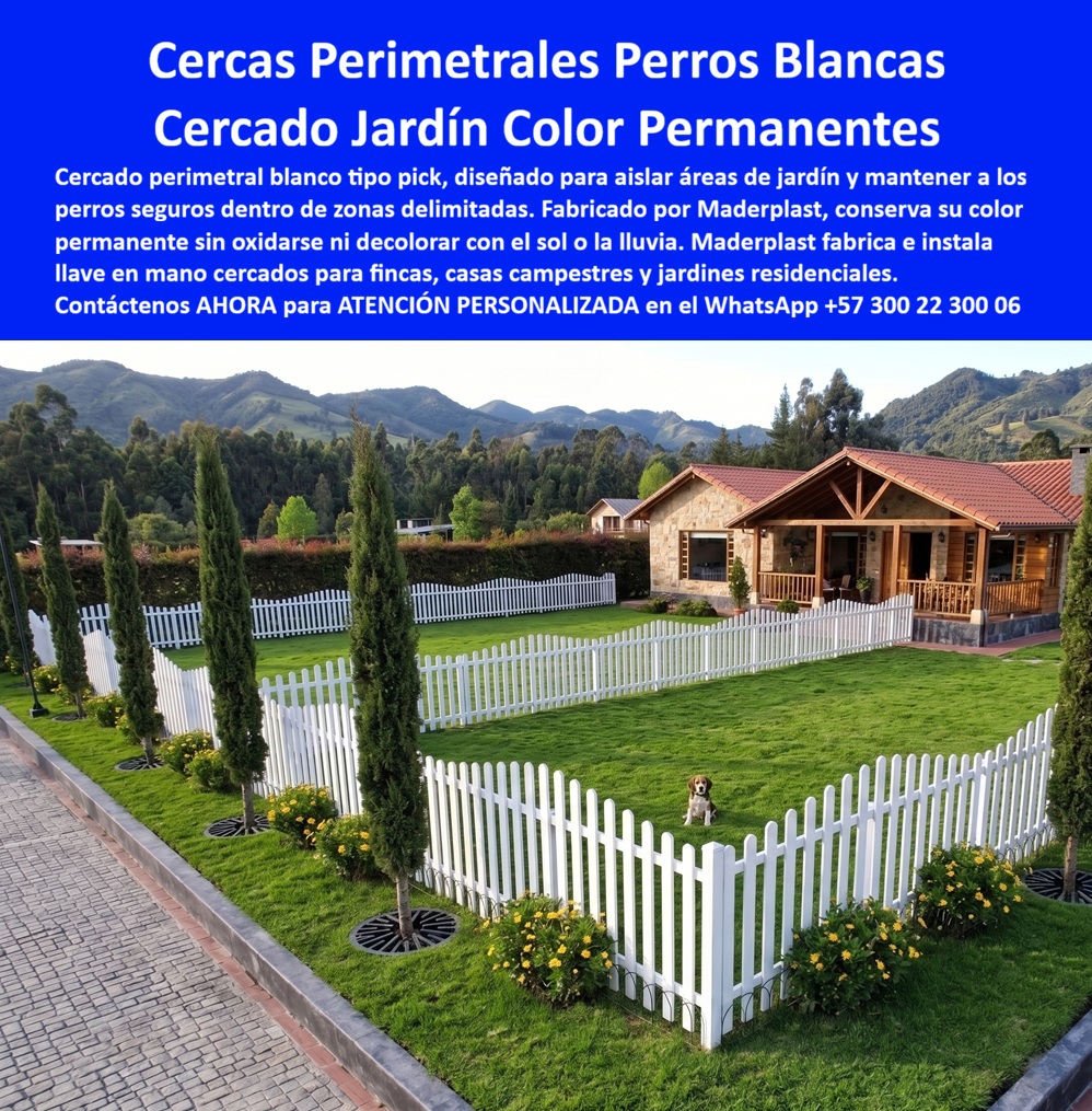 Barandas Para Jardín Mascotas Cercas Verjas Perros Maderplast - Verja Perimetral Perros Blanca Color Permanente Garantizado, Cercados perimetrales para aislar a perros en jardineras, Cerca Perros Jardín Blanca Inoxidable Libre Mantenimiento Cerca Barandas Para Jardín Mascotas Cercas Verjas Perros Maderplast Verja Perimetral Perros Blanca Color Permanente Garantizado Cercados perimetrales para aislar a perros en jardineras Cerca Perros Jardín Blanca Inoxidable Libre Mantenimiento Cerca