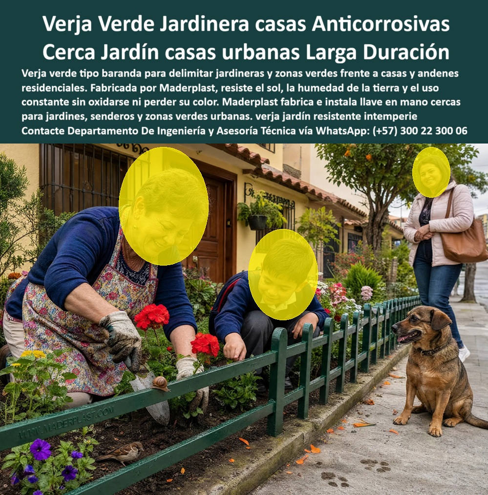 Vallado jardinera verde Verja Perimetral Zona Jardín Cercado Maderplast - Cerca Verde Típica Jardín Anticorrosiva Larga Duración, Jardineras con verja de tablas verdes de alta durabilidad, Cercas Para Senderos Y Zonas Verdes, Barandal jardinero a Vallado jardinera verde Verja Perimetral Zona Jardín Cercado Maderplast Cerca Verde Típica Jardín Anticorrosiva Larga Duración Jardineras con verja de tablas verdes de alta durabilidad Cercas Para Senderos Y Zonas Verdes Barandal jardinero a