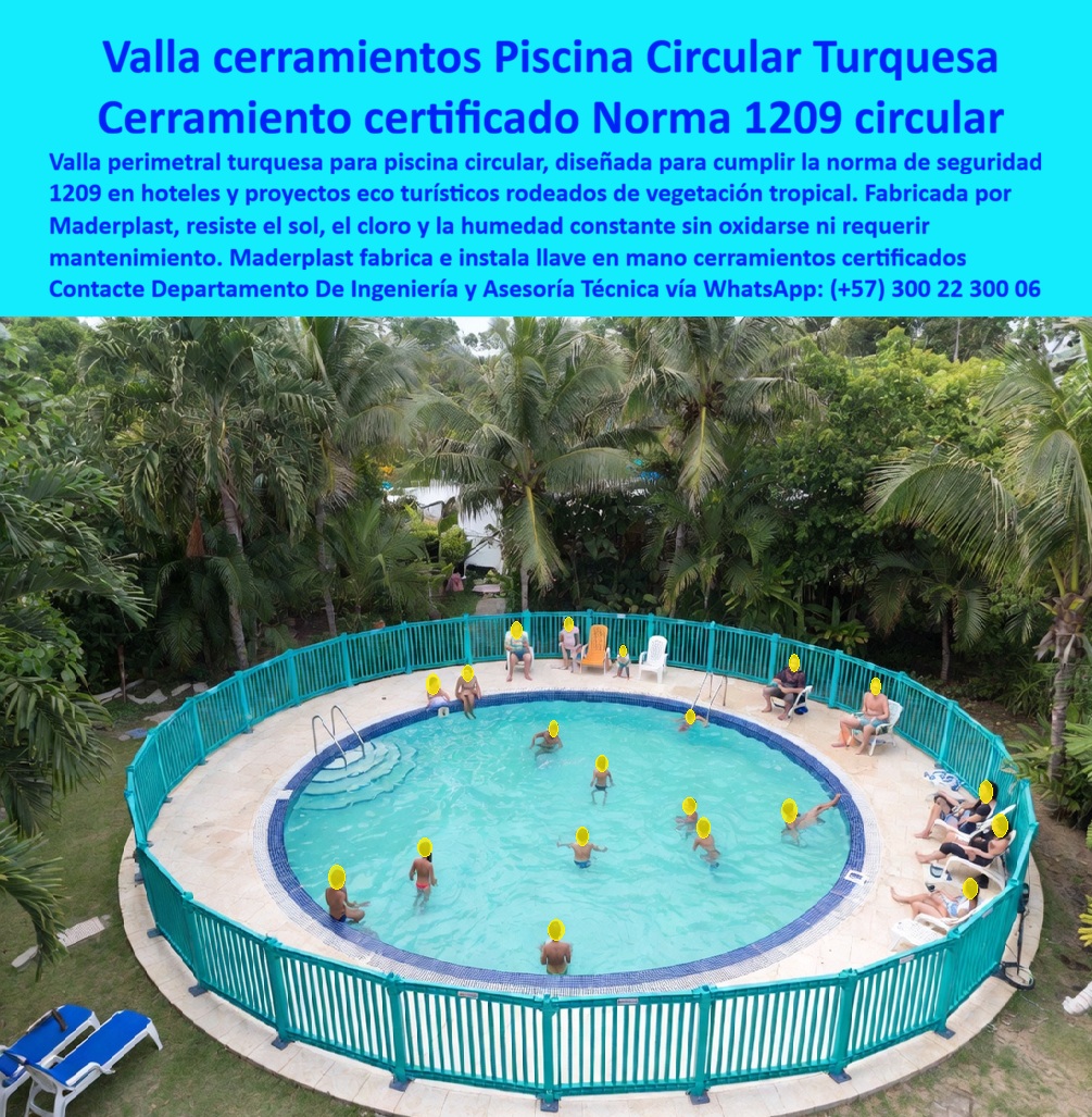 Vallas de Seguridad Piscinas Cerramientos Técnicos 1209 Piscinas Maderplast - Protección Perimetral Piscinas Cumplimiento Norma 1209, Cerramiento Piscina Seguridad Anticorrosivo Libre Mantenimiento, Vallas de seguridad piscinas que no se oxidan, Vallas de Seguridad Piscinas Cerramientos Técnicos 1209 Piscinas Maderplast Protección Perimetral Piscinas Cumplimiento Norma 1209 Cerramiento Piscina Seguridad Anticorrosivo Libre Mantenimiento Vallas de seguridad piscinas que no se oxidan