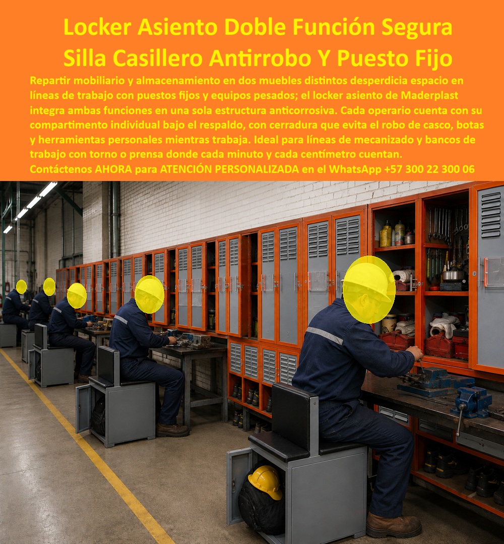 Guardarropa Tipo Banca Industrial Taburete Silla Guardarropa Portátil Maderplast - Locker Individual Doble Función Con Asiento Integrado Seguro, Locker Banco Industrial Antirrobo Con Almacenamiento Ropa Personal, Locker asiento anticorrosivo Guardarropa Tipo Banca Industrial Taburete Silla Guardarropa Portátil Maderplast Locker Individual Doble Función Con Asiento Integrado Seguro Locker Banco Industrial Antirrobo Con Almacenamiento Ropa Personal Locker asiento anticorrosivo