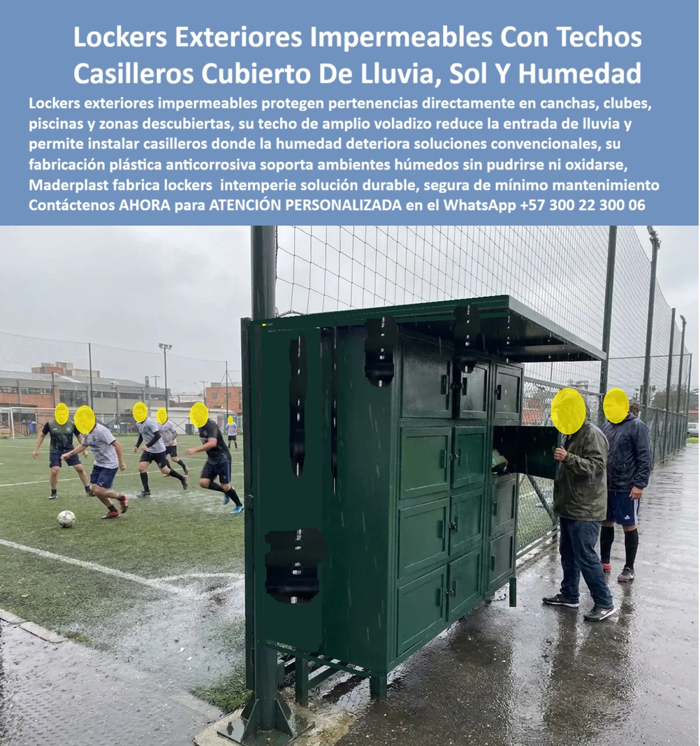 Lockers Exteriores Impermeable A Lluvia Y Sol Casilleros exterior Maderplast - Muebles exterior con techo resistentes al agua, locker Ambientes Exteriores Y Zonas Húmedas, Lockers Exteriores Con Techo Impermeable Resistentes A Lluvia Y Sol Lockers Exteriores Impermeable A Lluvia Y Sol Casilleros exterior Maderplast Muebles exterior con techo resistentes al agua locker Ambientes Exteriores Y Zonas Húmedas Lockers Exteriores Con Techo Impermeable Resistentes A Lluvia Y Sol