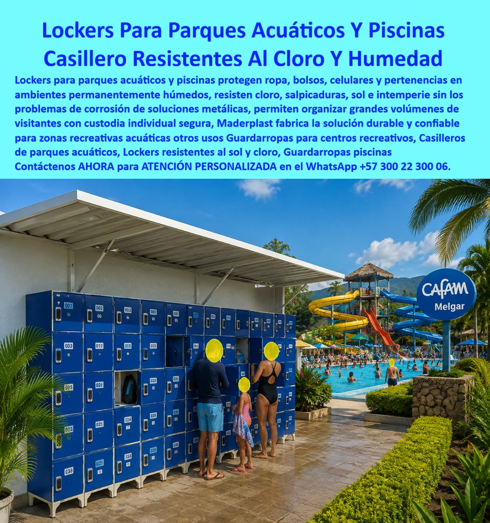Lockers Splash Park Casilleros Zonas Húmedas Recreativas Maderplast - Lockers Para Áreas De Diversión Acuática, Lockers Resistentes Al Cloro Y Sol, Casilleros Para Vestidores Exteriores, Lockers para ríos lentos inmunes a la humedad, Lockers Lockers Splash Park Casilleros Zonas Húmedas Recreativas Maderplast Lockers Para Áreas De Diversión Acuática Lockers Resistentes Al Cloro Y Sol Casilleros Para Vestidores Exteriores Lockers para ríos lentos inmunes a la humedad Lockers