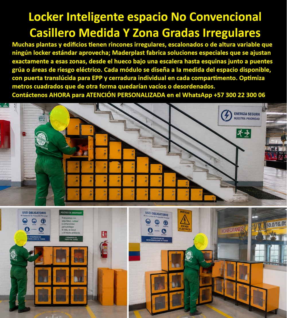 Lockers adaptados a la arquitectura Lockers escalonados modulares Maderplast - Lockers edificios corporativos, Fabricamos lockers especiales espacios donde un locker, Lockers Inteligentes Para Optimización Del Espacio, Lockers para edificios Lockers adaptados a la arquitectura Lockers escalonados modulares Maderplast Lockers edificios corporativos Fabricamos lockers especiales espacios donde un locker Lockers Inteligentes Para Optimización Del Espacio Lockers para edificios