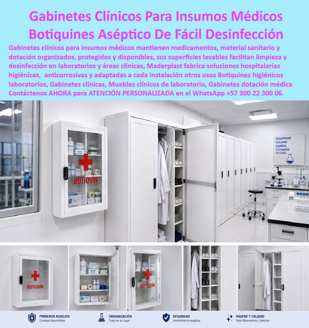 Muebles Gabinetes Hospitalarios Alacenas Mesones Laboratorios Maderplast - Gabinetes Insumos Médicos, Botiquines de pared asépticos con puerta clara, Gabinetes Clínicos De Fácil Desinfección, Gabinetes estériles custodia de medicamentos, FDA Muebles Gabinetes Hospitalarios Alacenas Mesones Laboratorios Maderplast Gabinetes Insumos Médicos Botiquines de pared asépticos con puerta clara Gabinetes Clínicos De Fácil Desinfección Gabinetes estériles custodia de medicamentos FDA