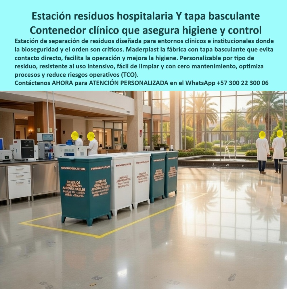 Caneca Con Tapa Basculante Cajón Separación De Residuos Maderplast Papeleras Móviles Inmunes Corrosión Construcción Fuerte Resisten Humedad Vida Larga Contenedor De Basura Cuadrado Con Tapa Tipo Buzón Caneca InstitucioCaneca C