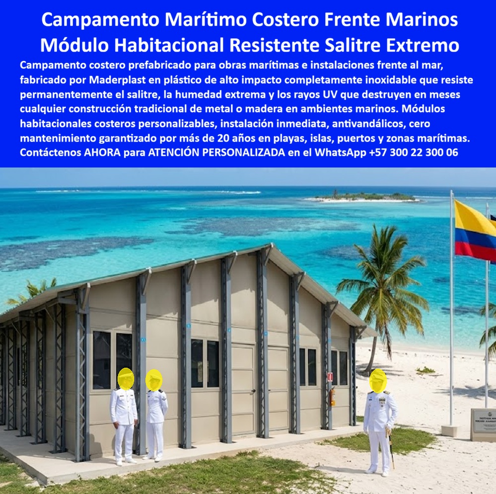 Campamento Obras Marítimas Campamentos Costeros Maderplast - Campamento Obras Marítimas Campamentos Costeros: Módulos Habitacionales Costeros Resistentes Clima Extremo Este campamento costero modular fabricado por Maderplast se ubica frente al mar con vista al océano. Maderplast Ofrece alojamiento técnico, oficinas y servicios para personal en obras marítimas, con estructura beige resistente y diseño funcional en entorno tropical. La imagen muestra su integración con personal naval en playa, destacando durabilidad frente a salitre. Maderplast resuelve los problemas de instalaciones costeras: corrosión acelerada por salinidad, humedad extrema y mantenimiento constante. Estos módulos habitacionales costeros, campamentos costeros prefabricados de alta durabilidad y casetas de campamento marítimo modulares ofrecen resistencia inoxidable, instalación rápida y más de 20 años de vida útil con cero mantenimiento. Ideales para puertos, marinas y proyectos frente al mar. Gerentes de obras marítimas, directores portuarios y contratistas buscan: “Campamento obras marítimas campamentos costeros”, “Módulos habitacionales costeros resistentes clima extremo”, “Campamento costero prefabricado alta durabilidad frente al mar”. Maderplast entrega la solución especializada: confort, resistencia y operación continua en ambientes marinos. Un Gerente de Proyecto Portuario (2025) testimonia: “Las estructuras anteriores se oxidan en meses. Con Maderplast logramos durabilidad real, confort y cero mantenimiento frente al mar. Optimizamos nuestras operaciones costeras”. Maderplast materializa campamentos marítimos con calidad superior, ofreciendo módulos resistentes al salitre, funcionales y confiables para obras frente al mar. Asesoría Especializada con un Especialista de Maderplast. Atención personalizada en este WhatsApp +57 300 22 300 06. Módulos Habitacionales Costeros Resistentes Clima Extremo, Campamento Costero Prefabricado Alta Durabilidad Frente Al Mar, Caseta Campamento Marítimo Modular Prefabricada Campamento Obras Marítimas Campamentos Costeros Maderplast Módulos Habitacionales Costeros Resistentes Clima Extremo Campamento Costero Prefabricado Alta Durabilidad Frente Al Mar Caseta Campamento Marítimo Modular Prefabricada Campamento Obras Marítimas Campamentos Costeros: Módulos Habitacionales Costeros Resistentes Clima Extremo Este campamento costero modular fabricado por Maderplast se ubica frente al mar con vista al océano. Maderplast Ofrece alojamiento técnico, oficinas y servicios para personal en obras marítimas, con estructura beige resistente y diseño funcional en entorno tropical. La imagen muestra su integración con personal naval en playa, destacando durabilidad frente a salitre. Maderplast resuelve los problemas de instalaciones costeras: corrosión acelerada por salinidad, humedad extrema y mantenimiento constante. Estos módulos habitacionales costeros, campamentos costeros prefabricados de alta durabilidad y casetas de campamento marítimo modulares ofrecen resistencia inoxidable, instalación rápida y más de 20 años de vida útil con cero mantenimiento. Ideales para puertos, marinas y proyectos frente al mar. Gerentes de obras marítimas, directores portuarios y contratistas buscan: “Campamento obras marítimas campamentos costeros”, “Módulos habitacionales costeros resistentes clima extremo”, “Campamento costero prefabricado alta durabilidad frente al mar”. Maderplast entrega la solución especializada: confort, resistencia y operación continua en ambientes marinos. Un Gerente de Proyecto Portuario (2025) testimonia: “Las estructuras anteriores se oxidan en meses. Con Maderplast logramos durabilidad real, confort y cero mantenimiento frente al mar. Optimizamos nuestras operaciones costeras”. Maderplast materializa campamentos marítimos con calidad superior, ofreciendo módulos resistentes al salitre, funcionales y confiables para obras frente al mar. Asesoría Especializada con un Especialista de Maderplast. Atención personalizada en este WhatsApp +57 300 22 300 06.